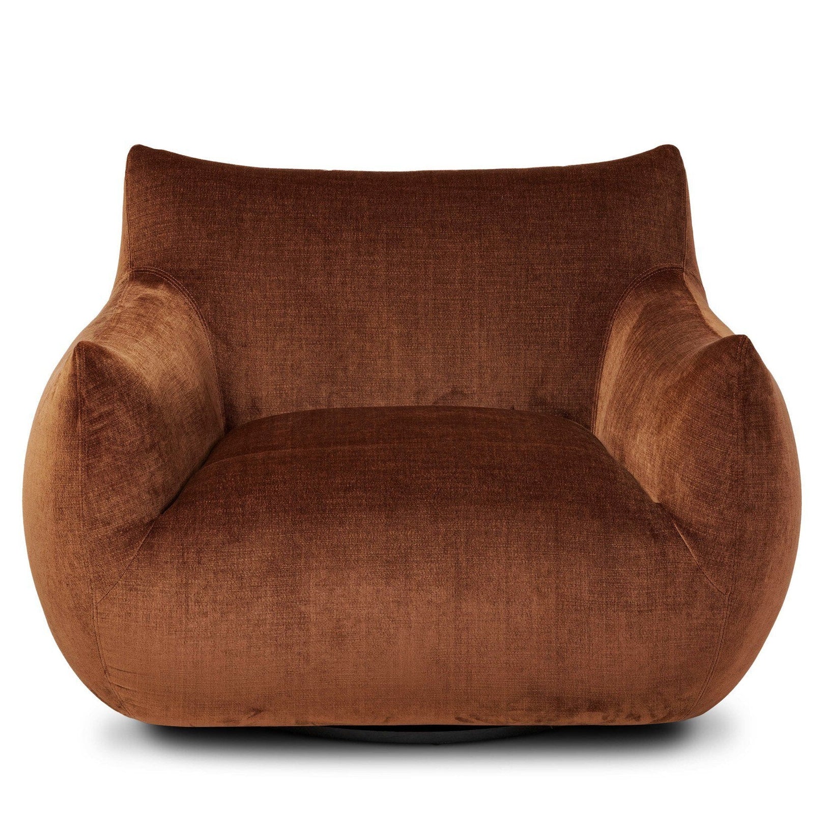 Four Hands Margot Altair Sienna Swivel Chair front view