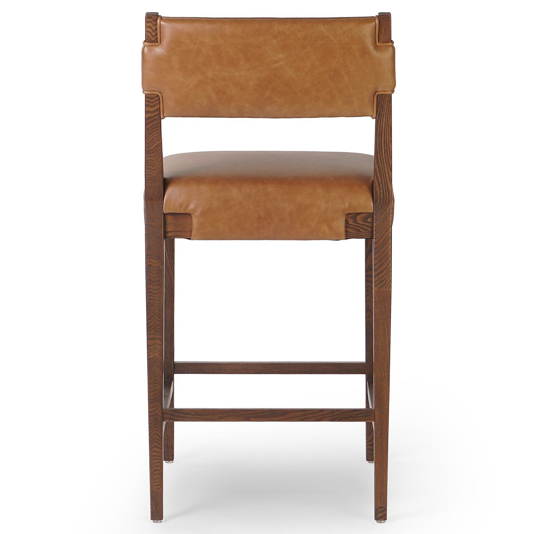 Four Hands Tamari Sonoma Chestnut Counter Stool back view