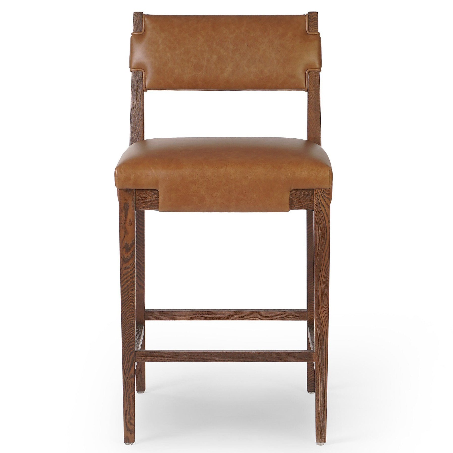 Four Hands Tamari Sonoma Chestnut Counter Stool front view