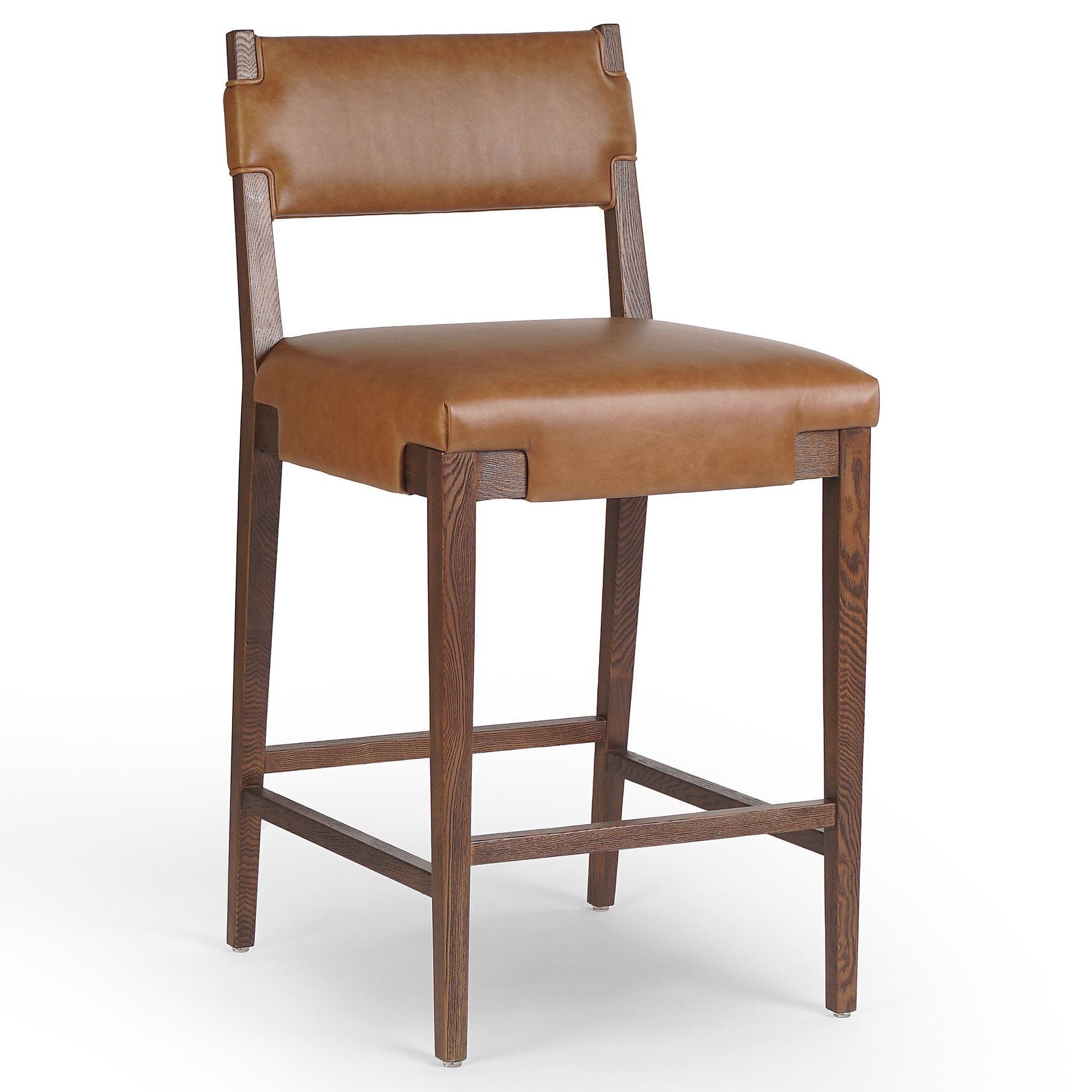 Four Hands Tamari Sonoma Chestnut Counter Stool in Sonoma Chestnut
