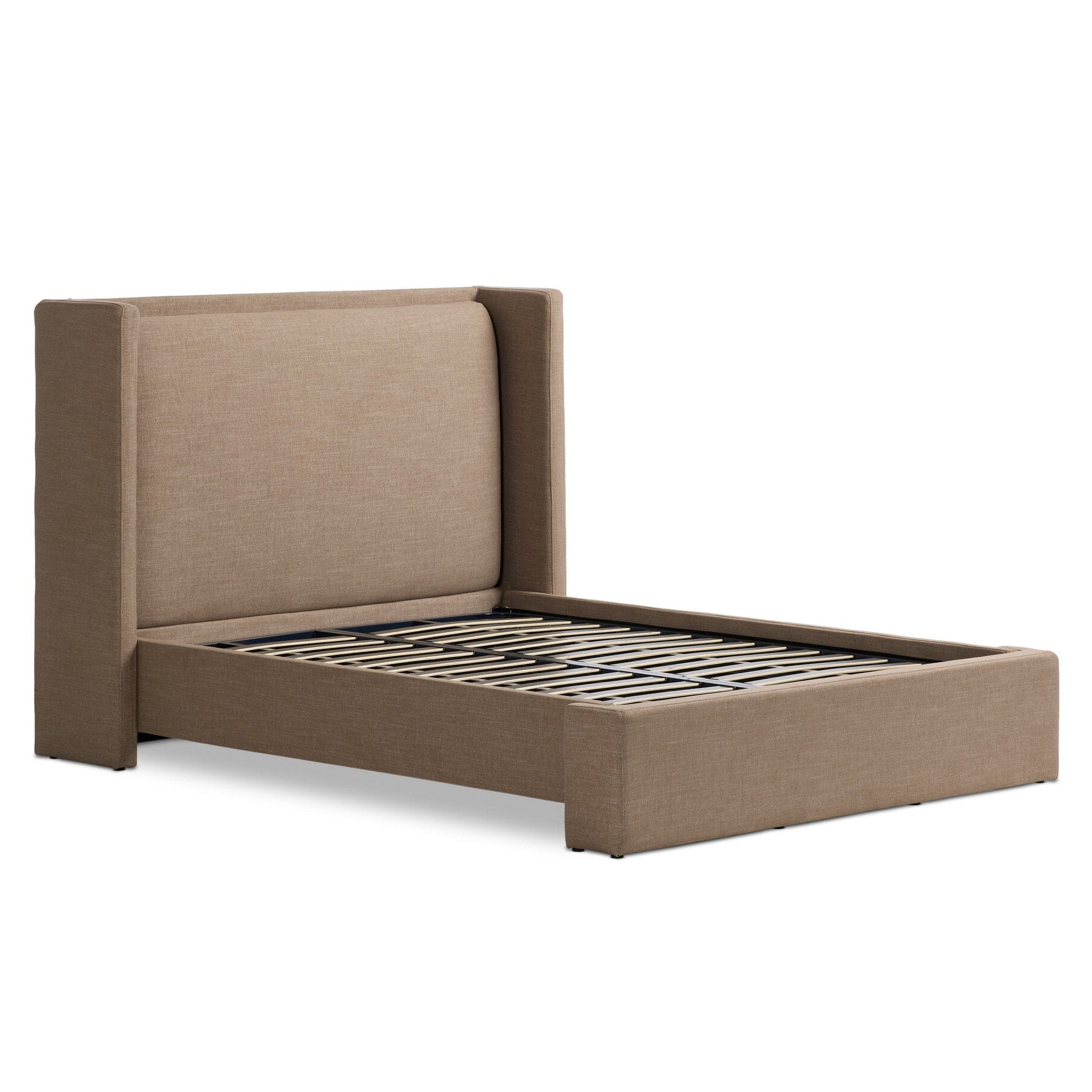 Four Hands Sophia Crypton Nomad Taupe Bed showing 92% Polyester