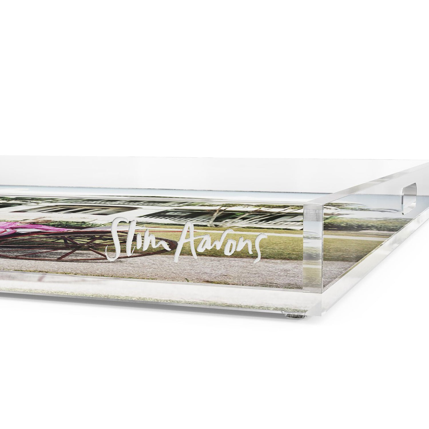 Four Hands x Slim Aarons Bermudan Hostess Tray