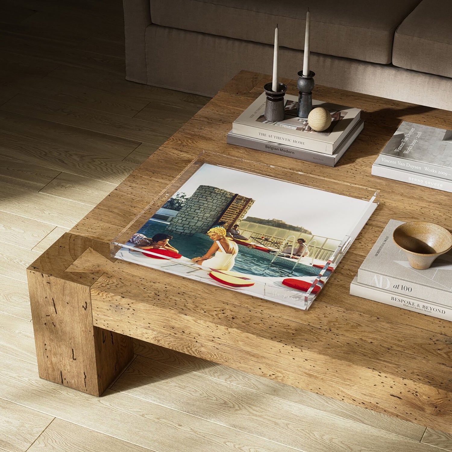 Four Hands x Slim Aarons Penthouse Pool Tray