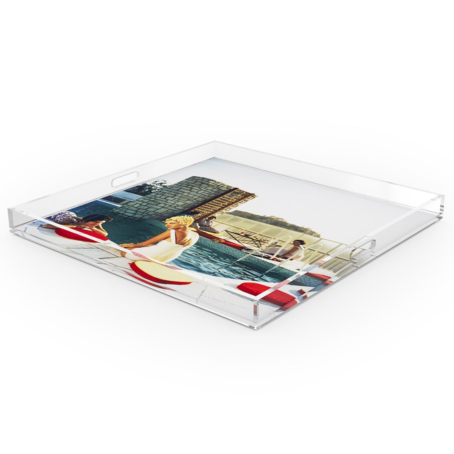 Four Hands x Slim Aarons Penthouse Pool Tray