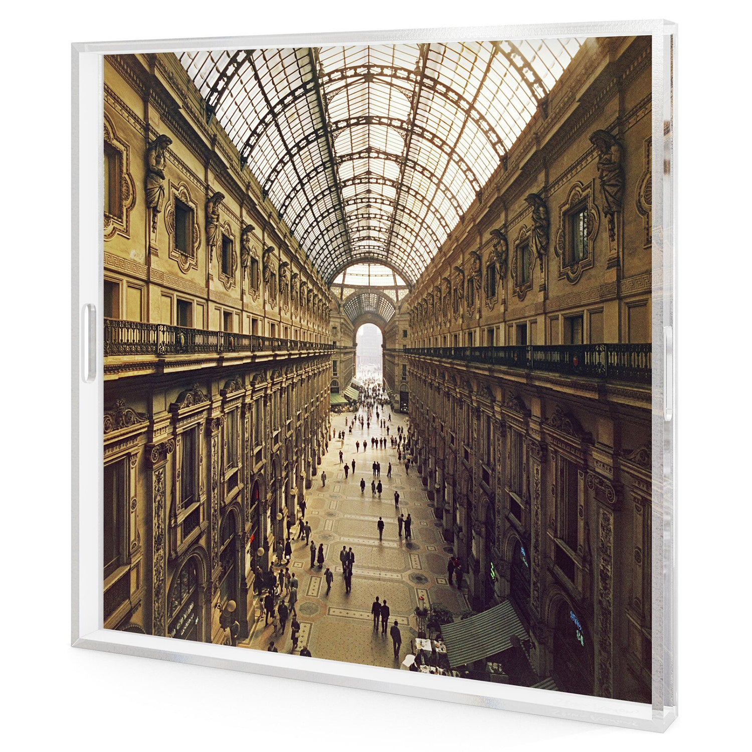 Four Hands x Slim Aarons Galleria Vittorio Emanuele II Tray