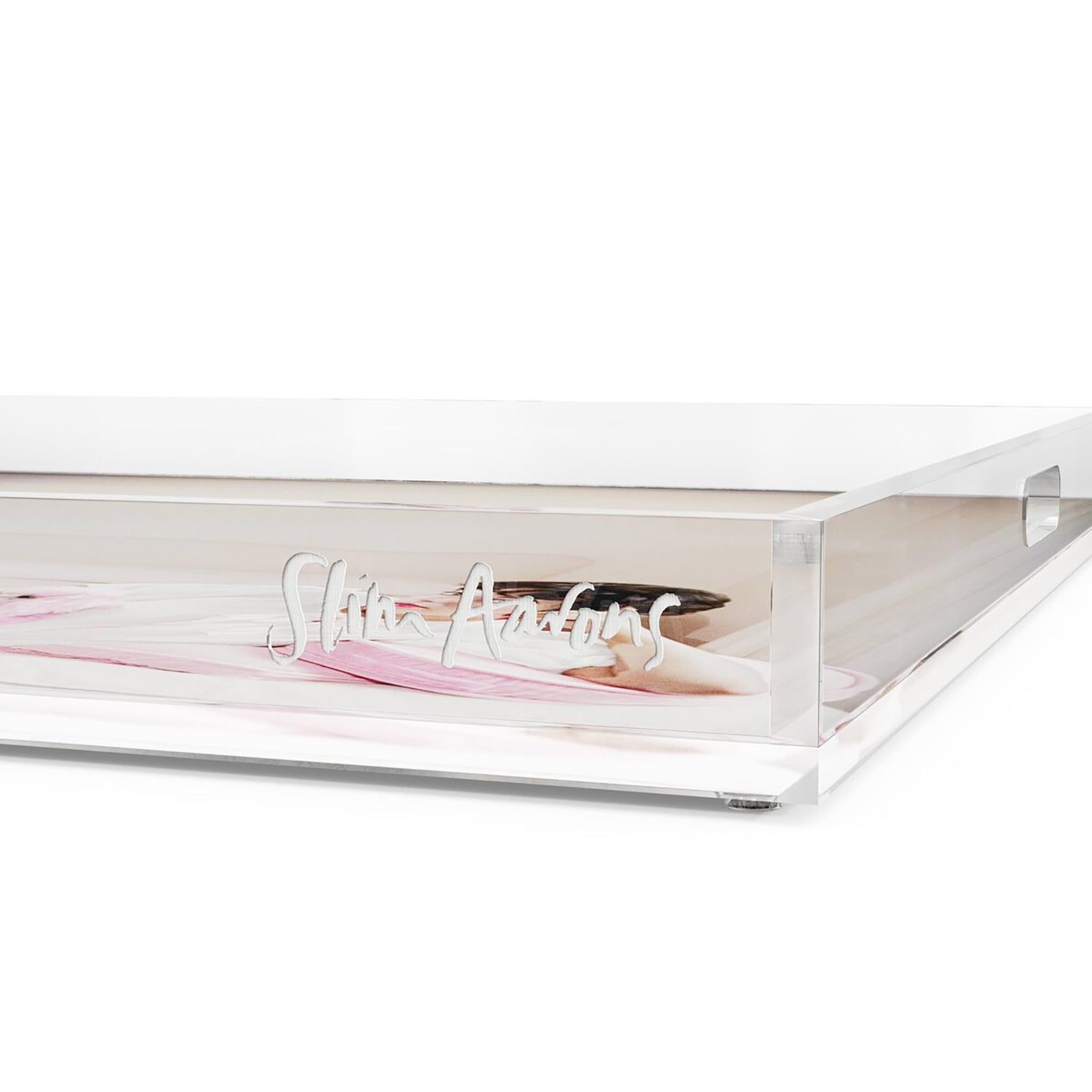 Four Hands x Slim Aarons Joan Collins Relaxes Tray