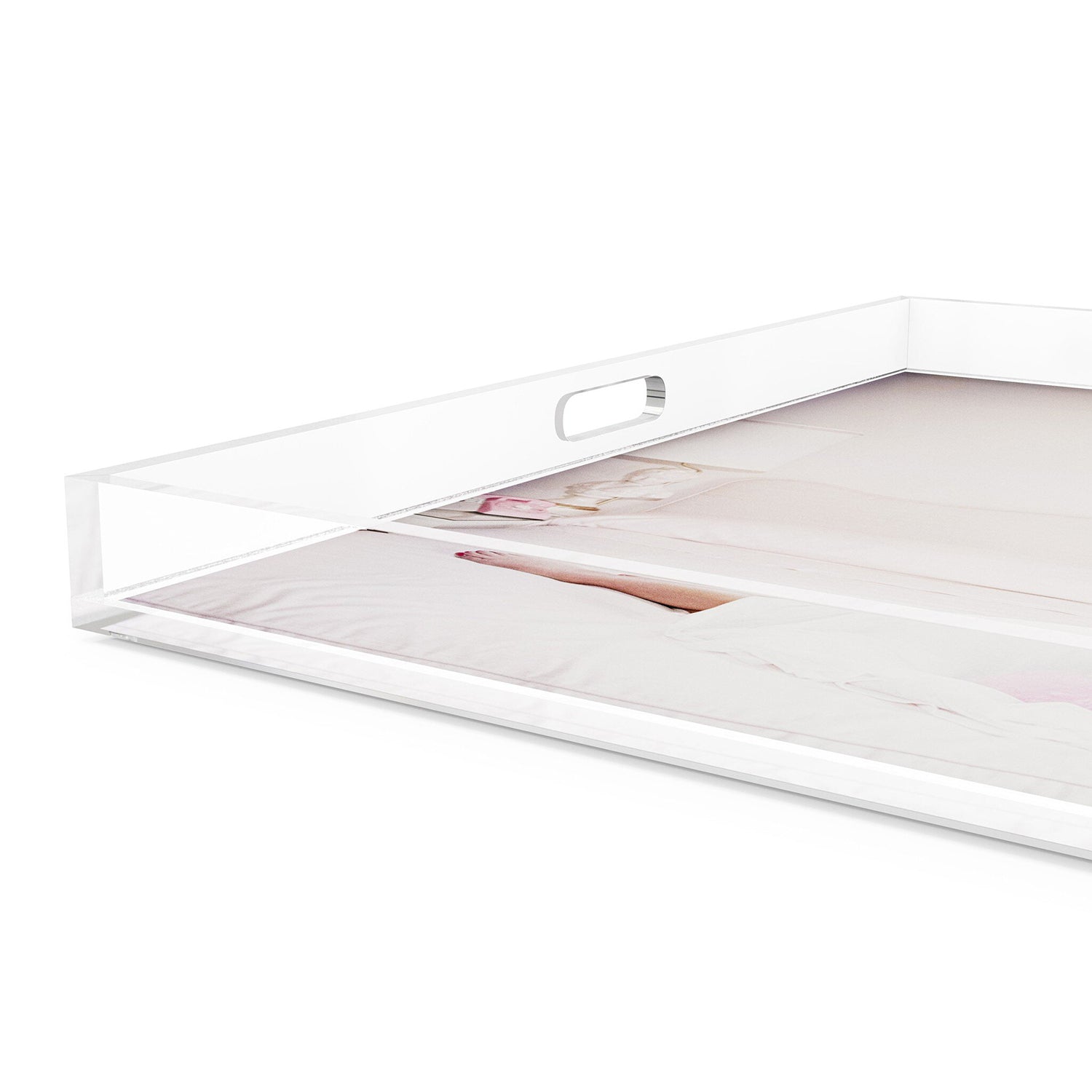 Four Hands x Slim Aarons Joan Collins Relaxes Tray