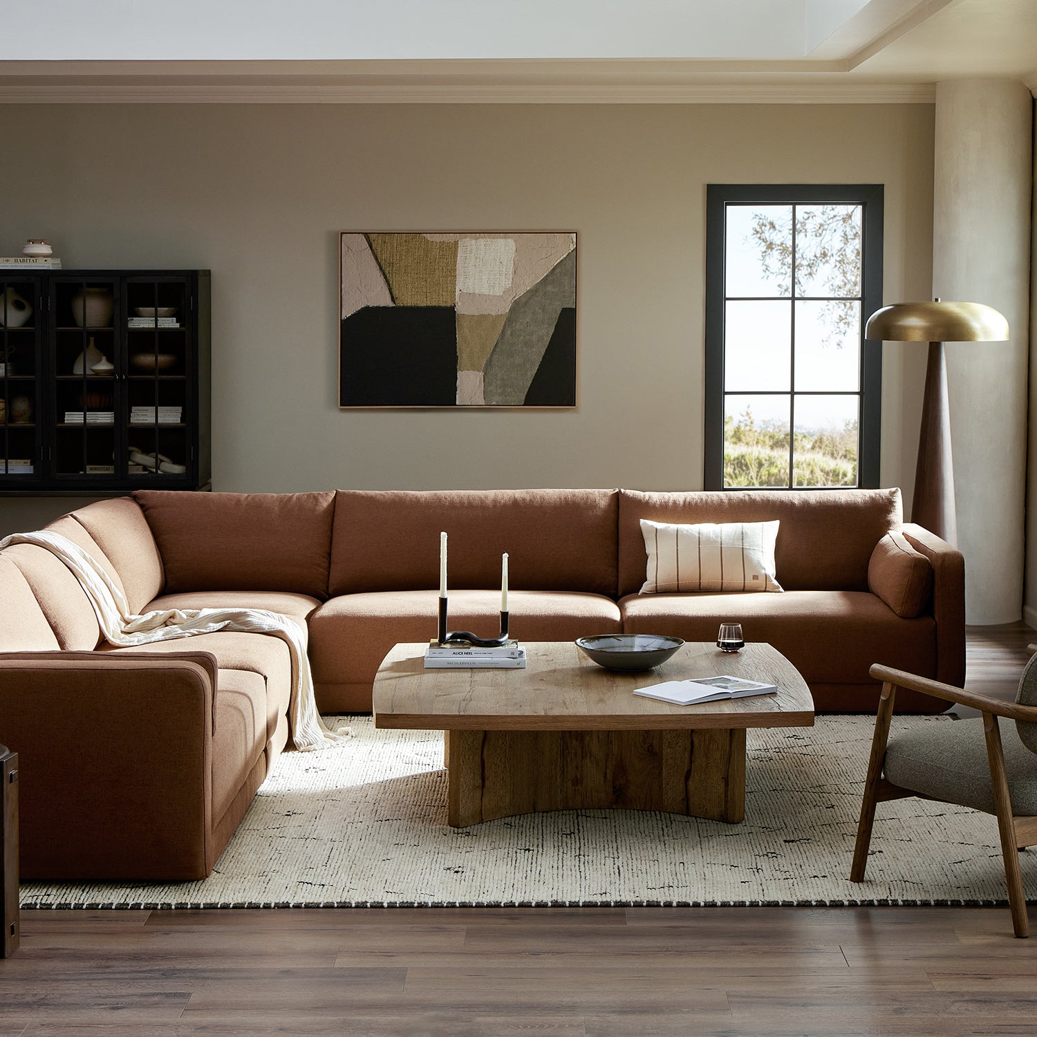 Four Hands Griffin Floor Lamp