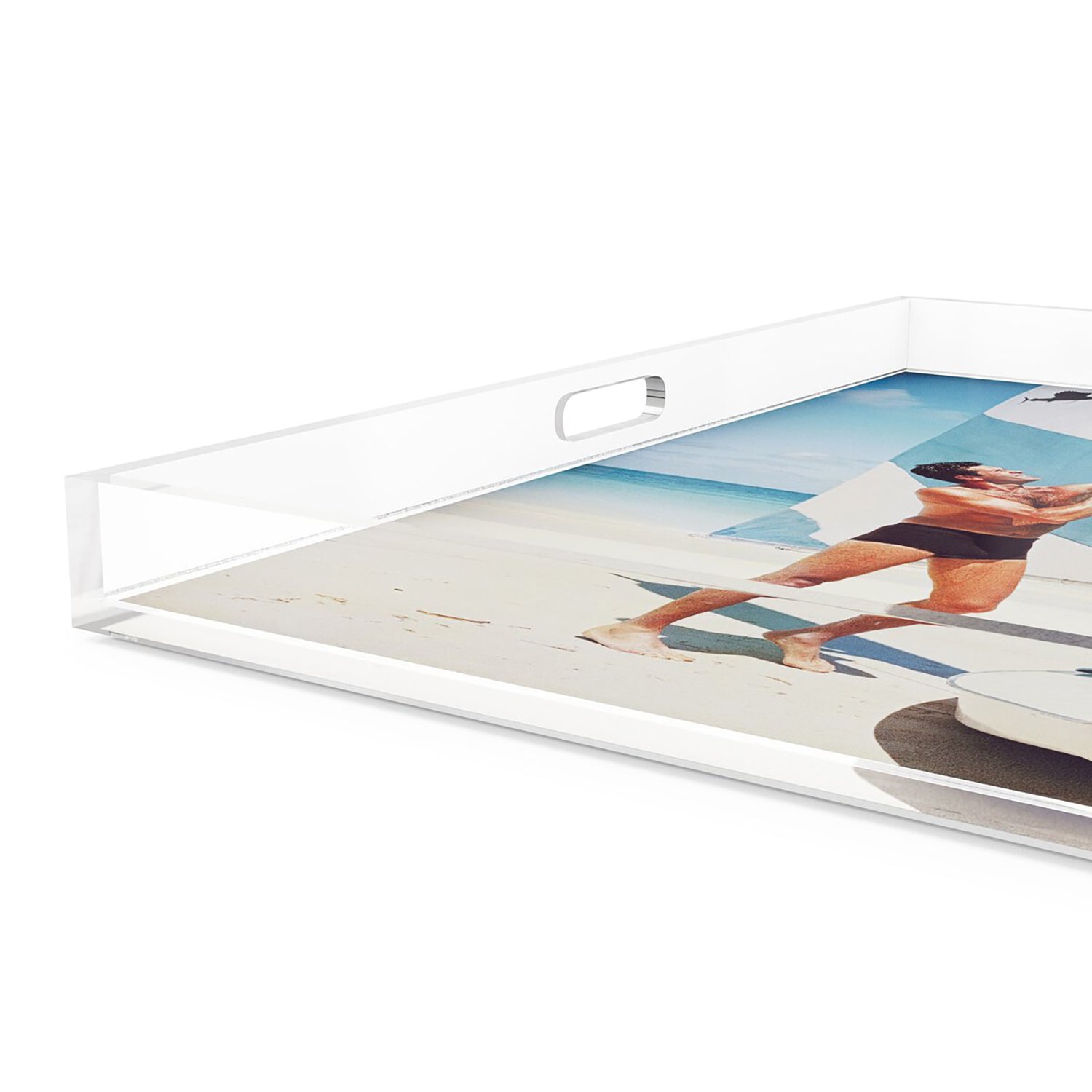 Four Hands x Slim Aarons Boating In Antigua Tray