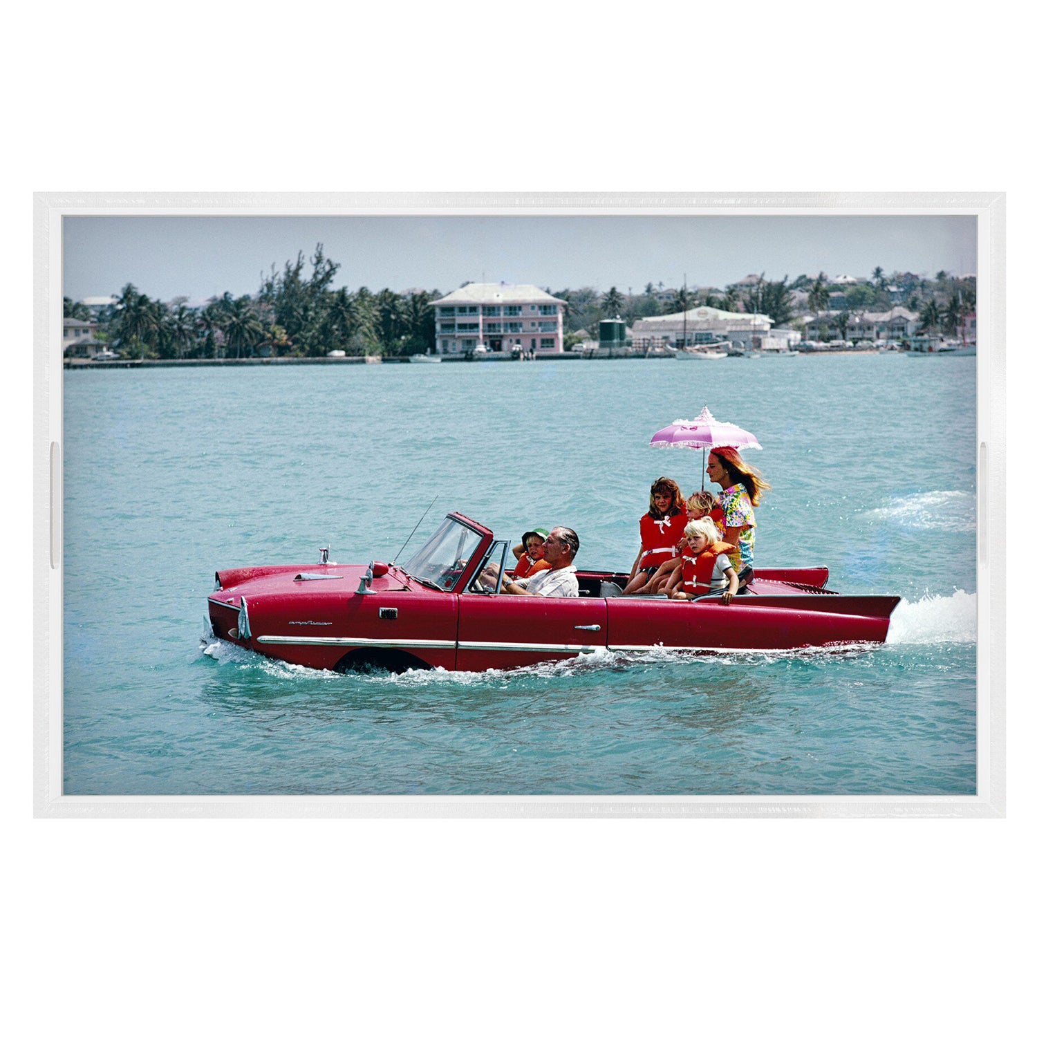 Four Hands x Slim Aarons Sea Drive Tray