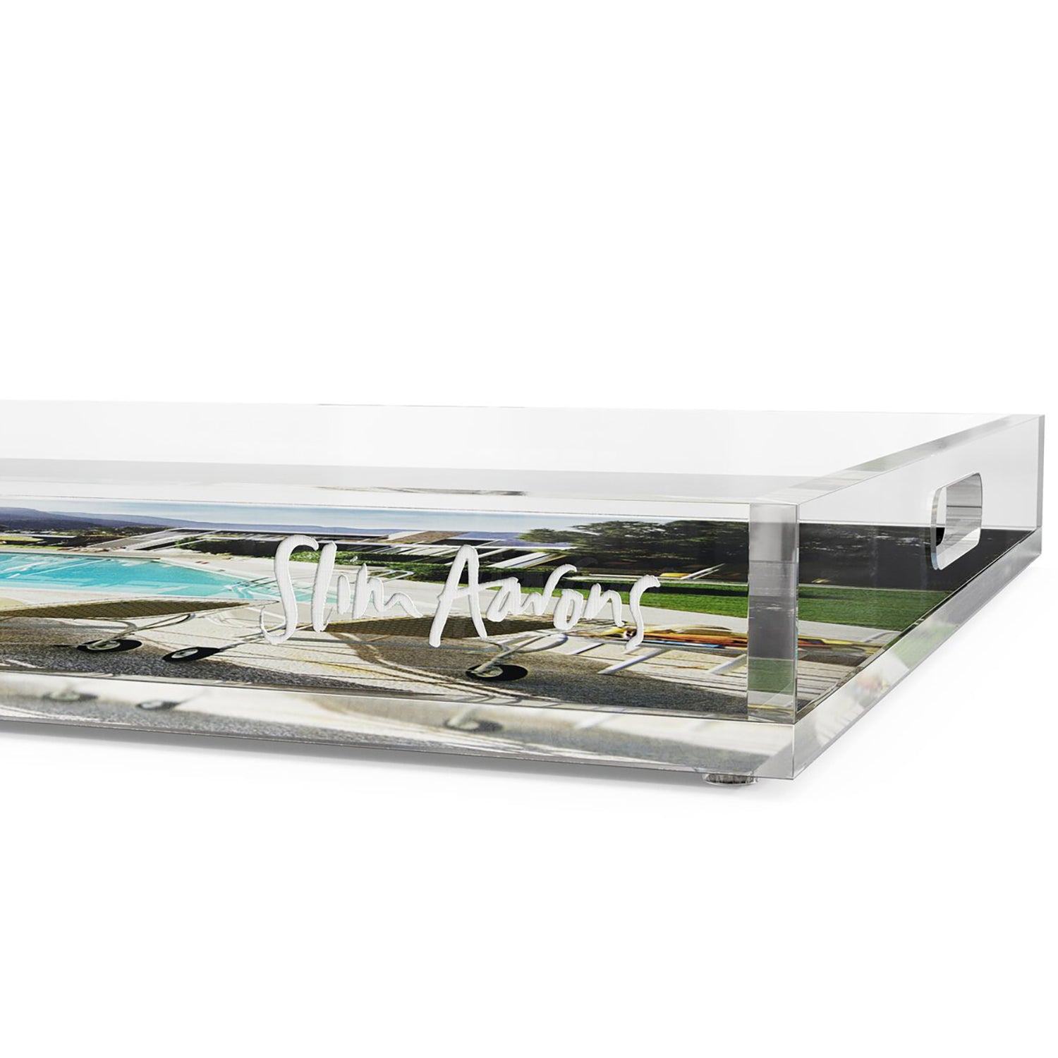 Four Hands x Slim Aarons Palm Springs Pool Tray