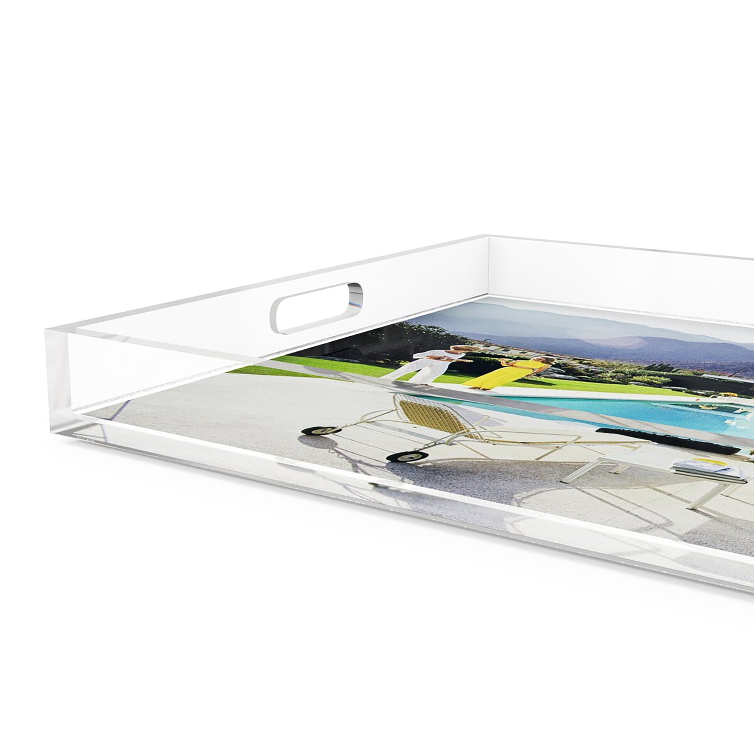 Four Hands x Slim Aarons Palm Springs Pool Tray