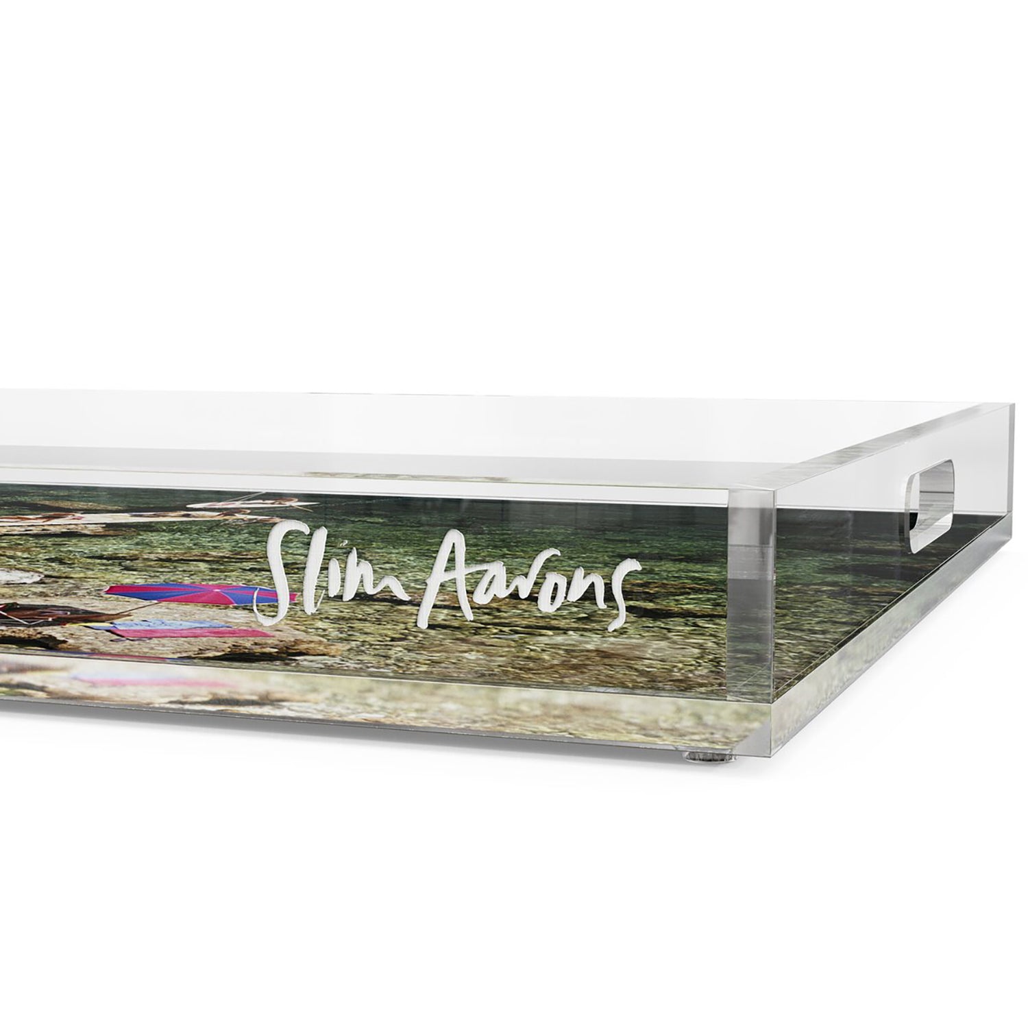 Four Hands x Slim Aarons IL Pelicano Beach Tray