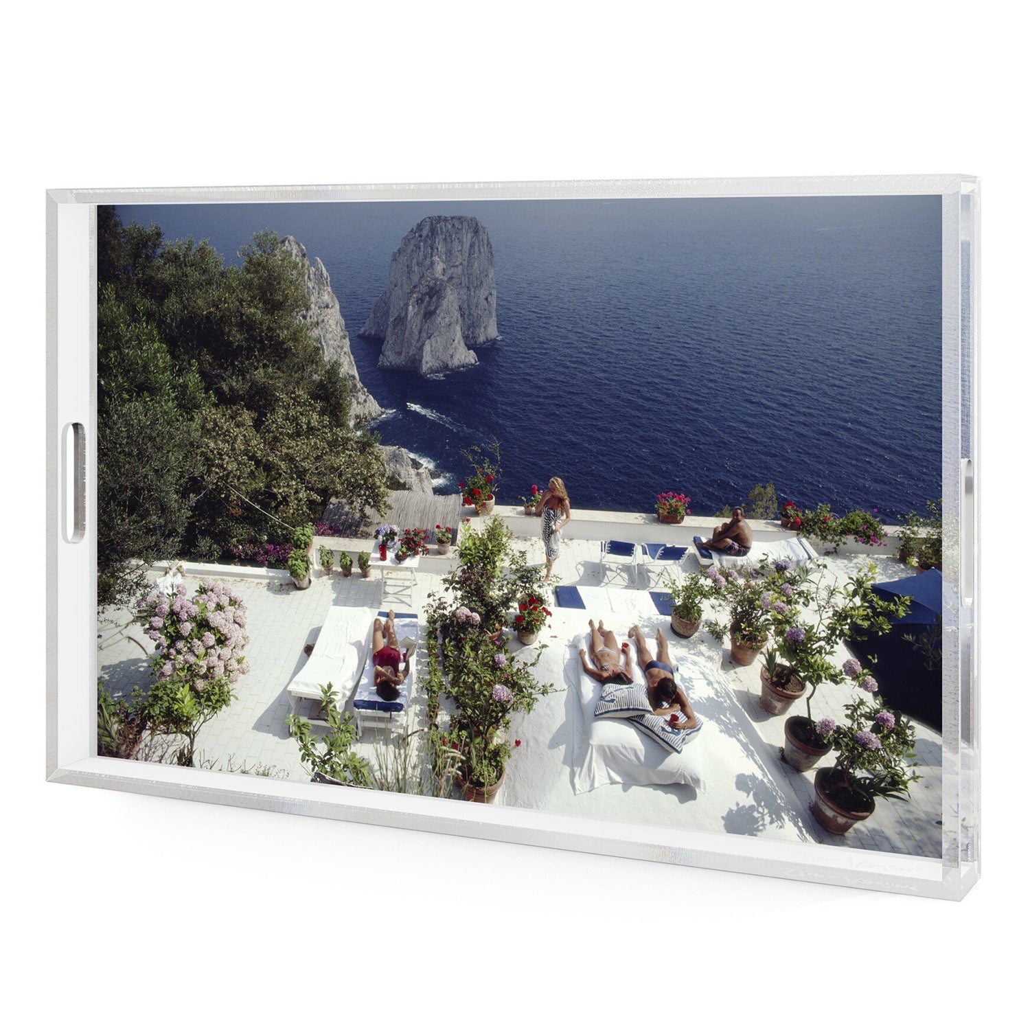 Four Hands x Slim Aarons II Canille Tray