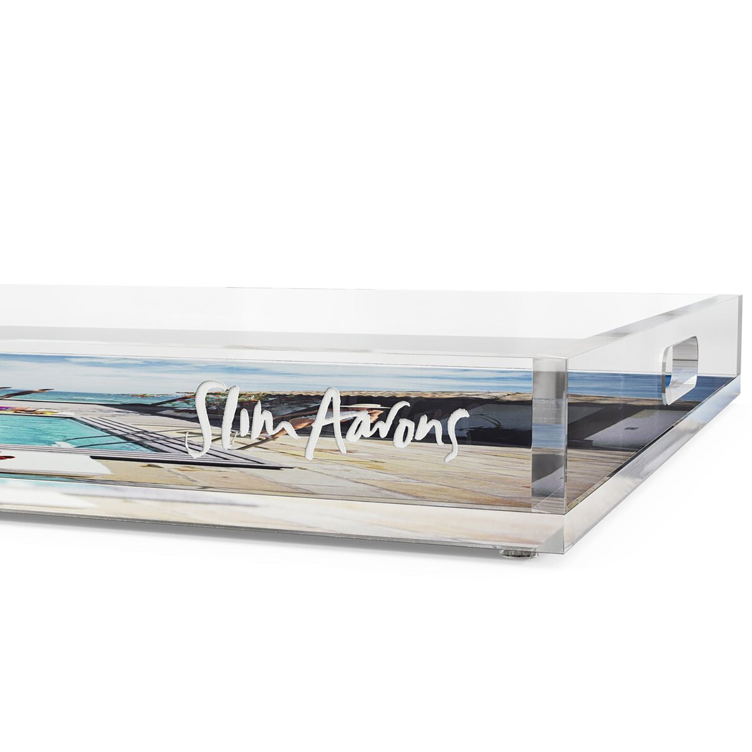 Four Hands x Slim Aarons Buzios Tray