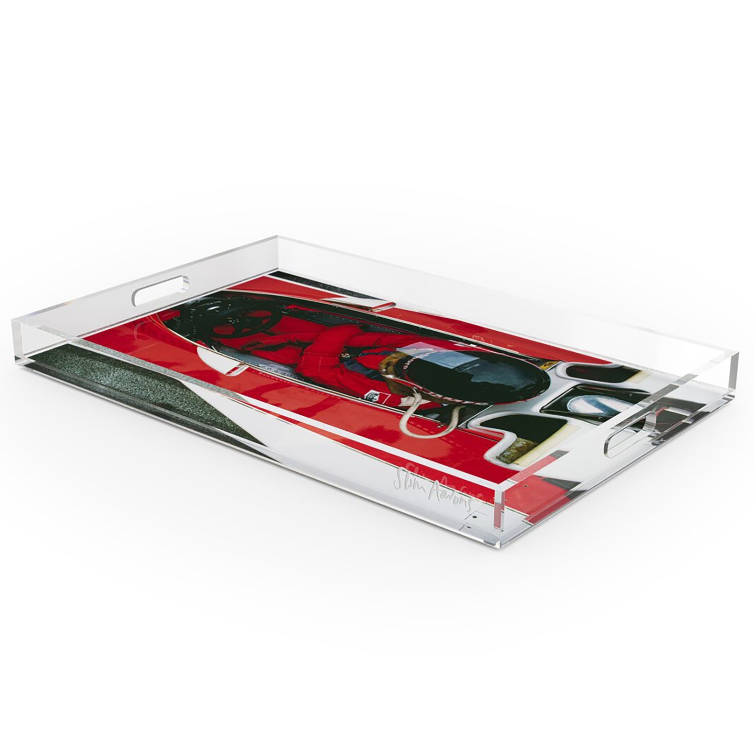 Four Hands x Slim Aarons Monaco Grand Prix Tray