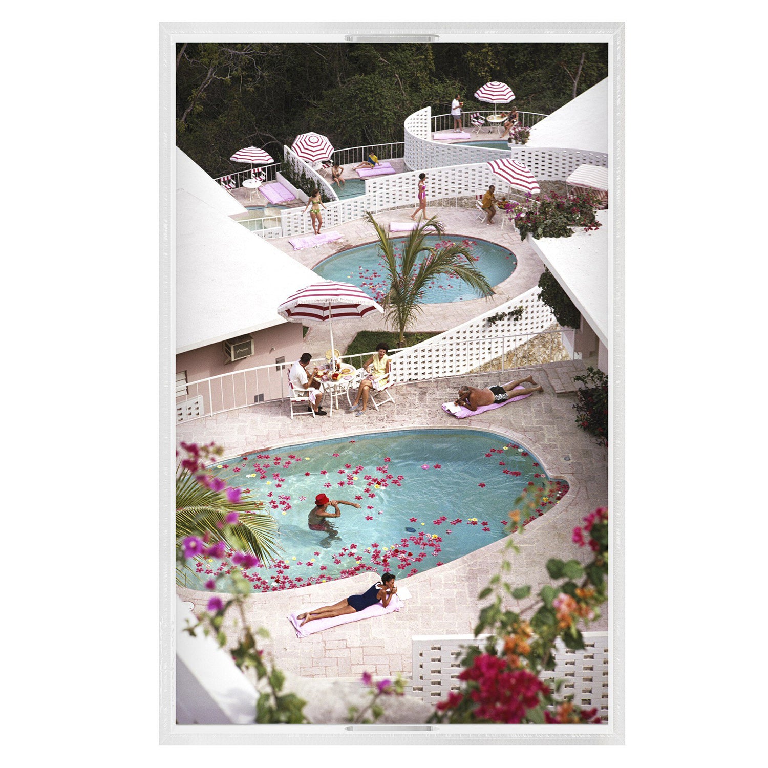 Four Hands x Slim Aarons Las Brisas Hotel Tray