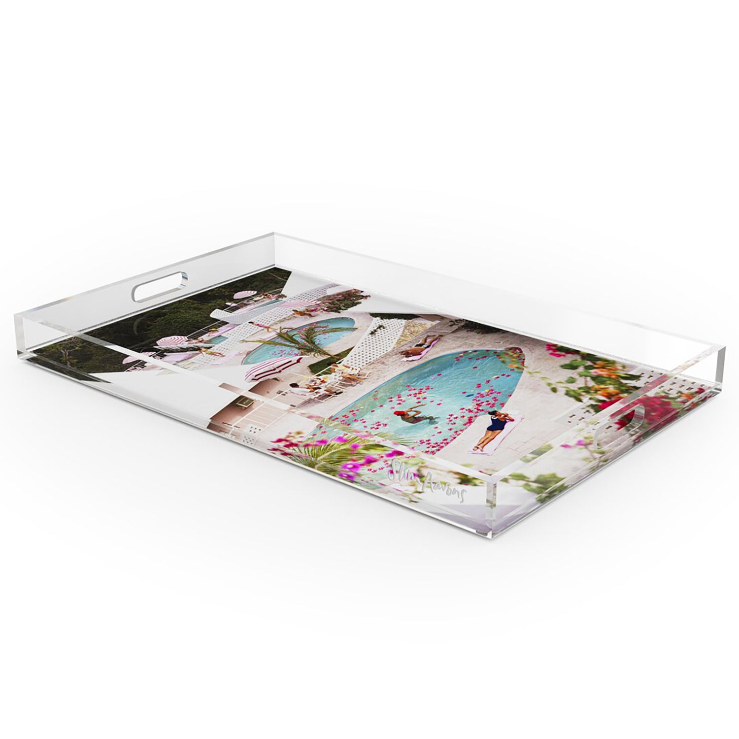 Four Hands x Slim Aarons Las Brisas Hotel Tray