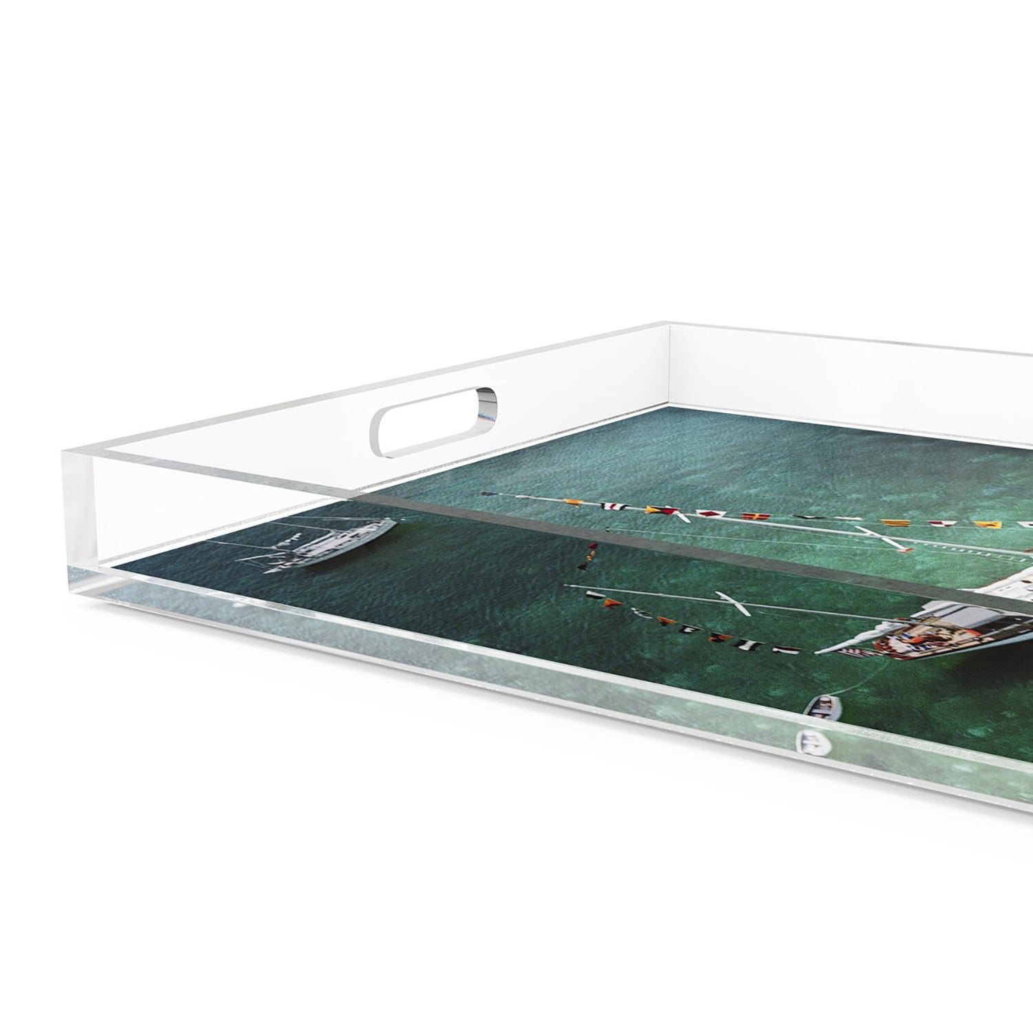 Four Hands x Slim Aarons Charter Ketch Tray