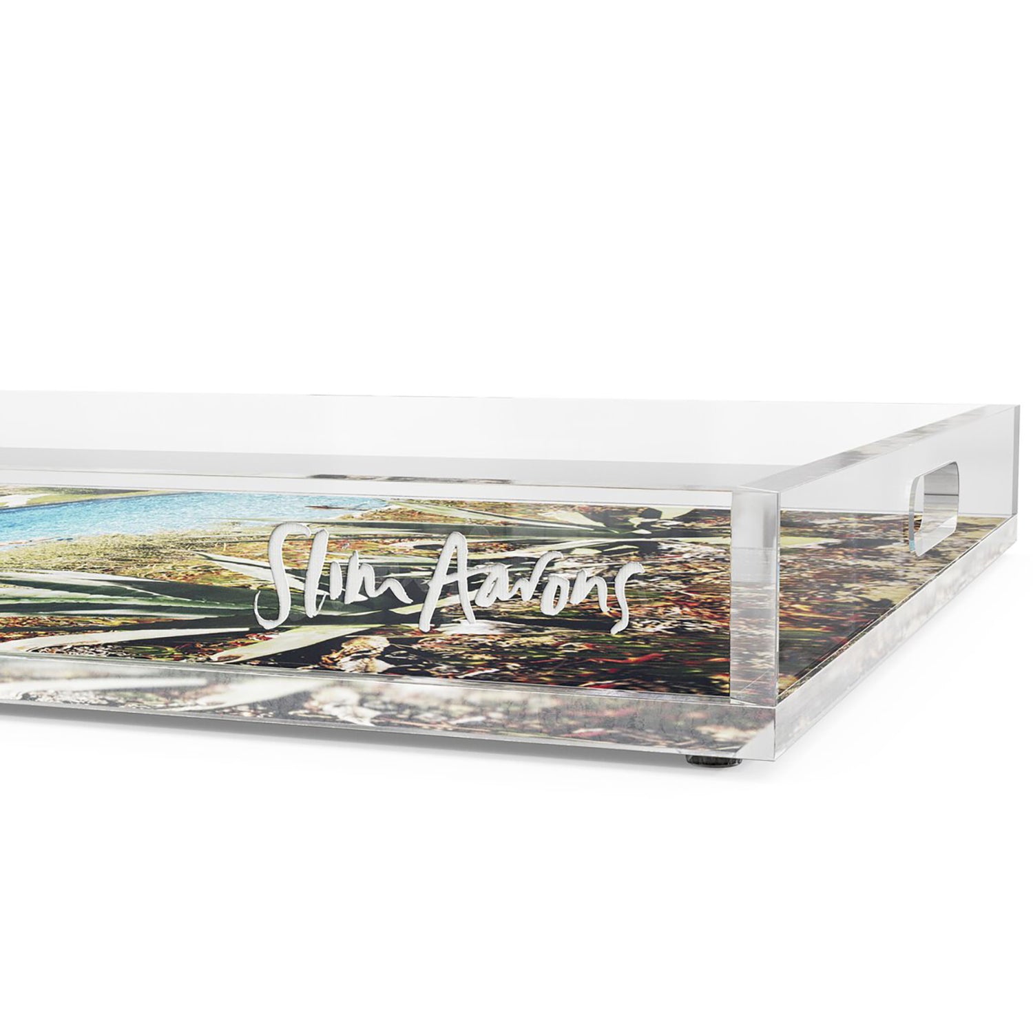 Four Hands x Slim Aarons Algarve Hotel Pool Tray