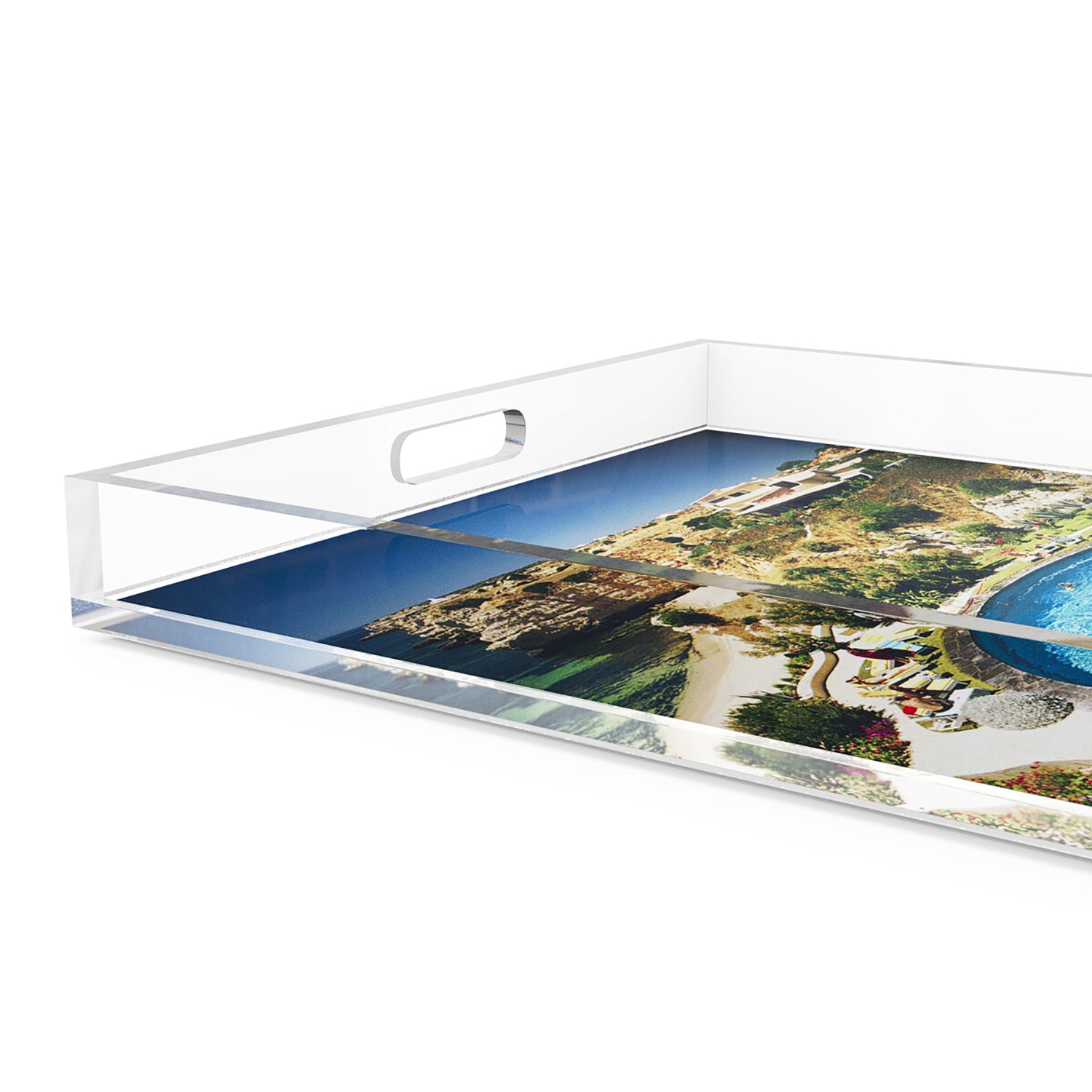 Four Hands x Slim Aarons Algarve Hotel Pool Tray