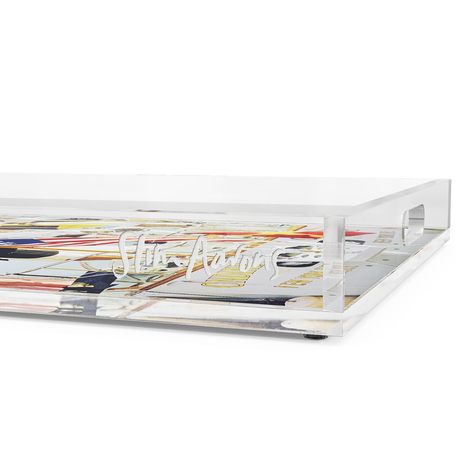 Four Hands x Slim Aarons Party In Bermuda Tray