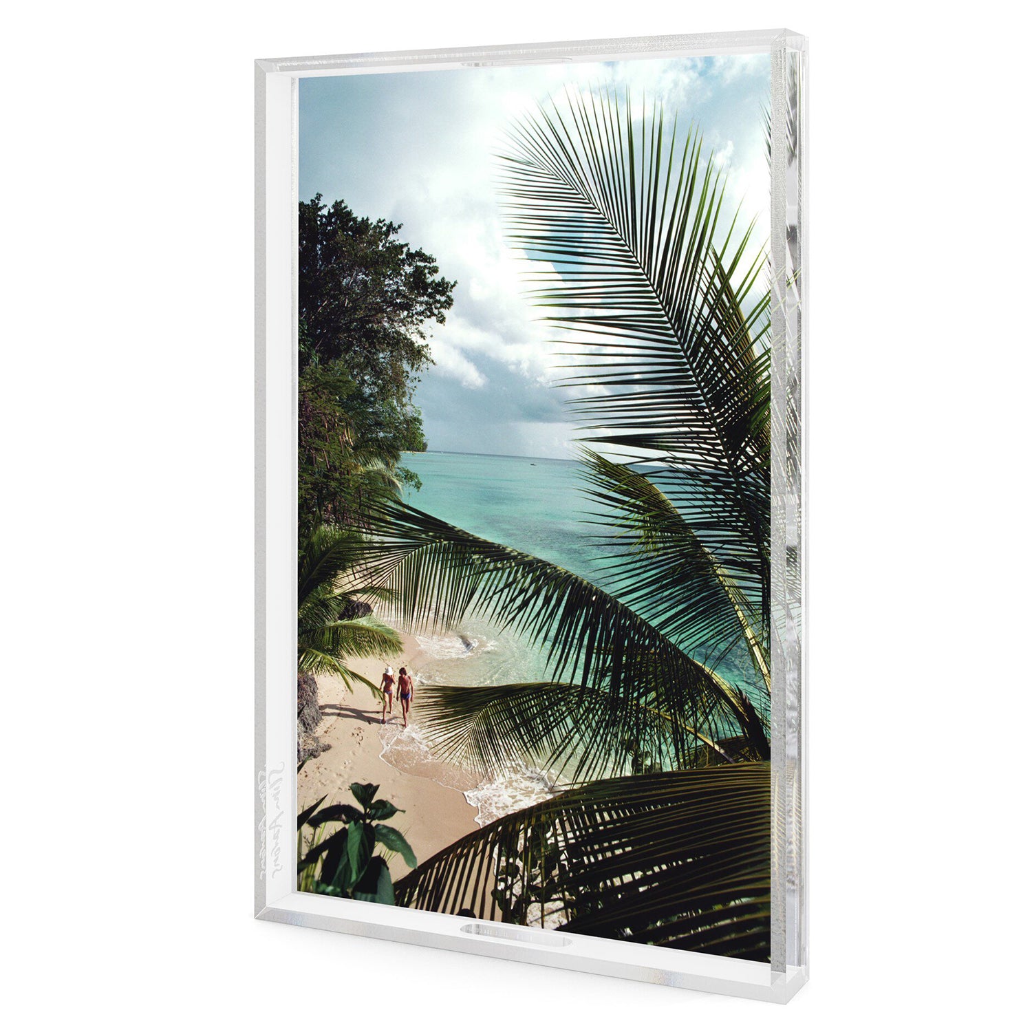 Four Hands x Slim Aarons Barbados Beach Tray