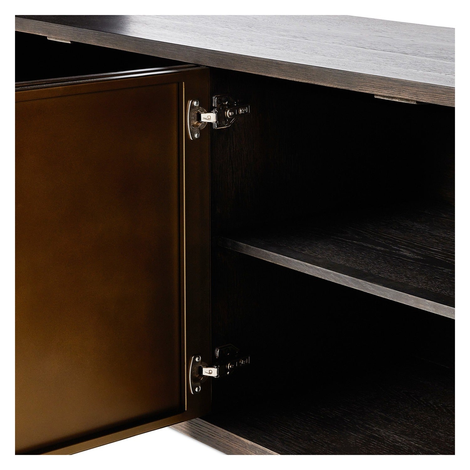 Four Hands Arlington Espresso Oak Bookcase