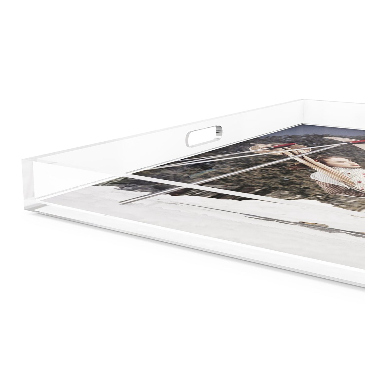 Four Hands x Slim Aarons New England Skiing Tray