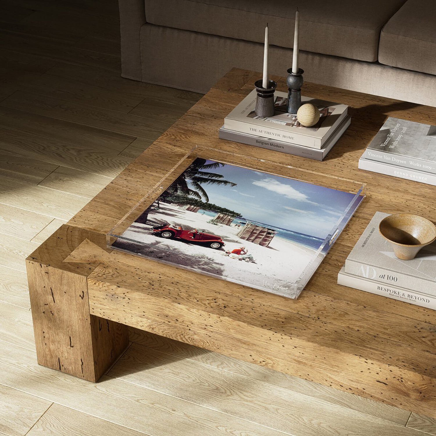 Four Hands x Slim Aarons John Rawlings Tray