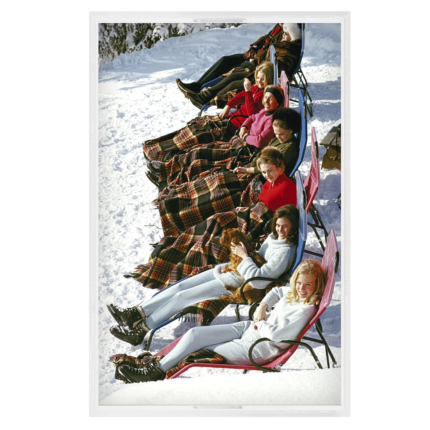 Four Hands x Slim Aarons Apres Ski Tray