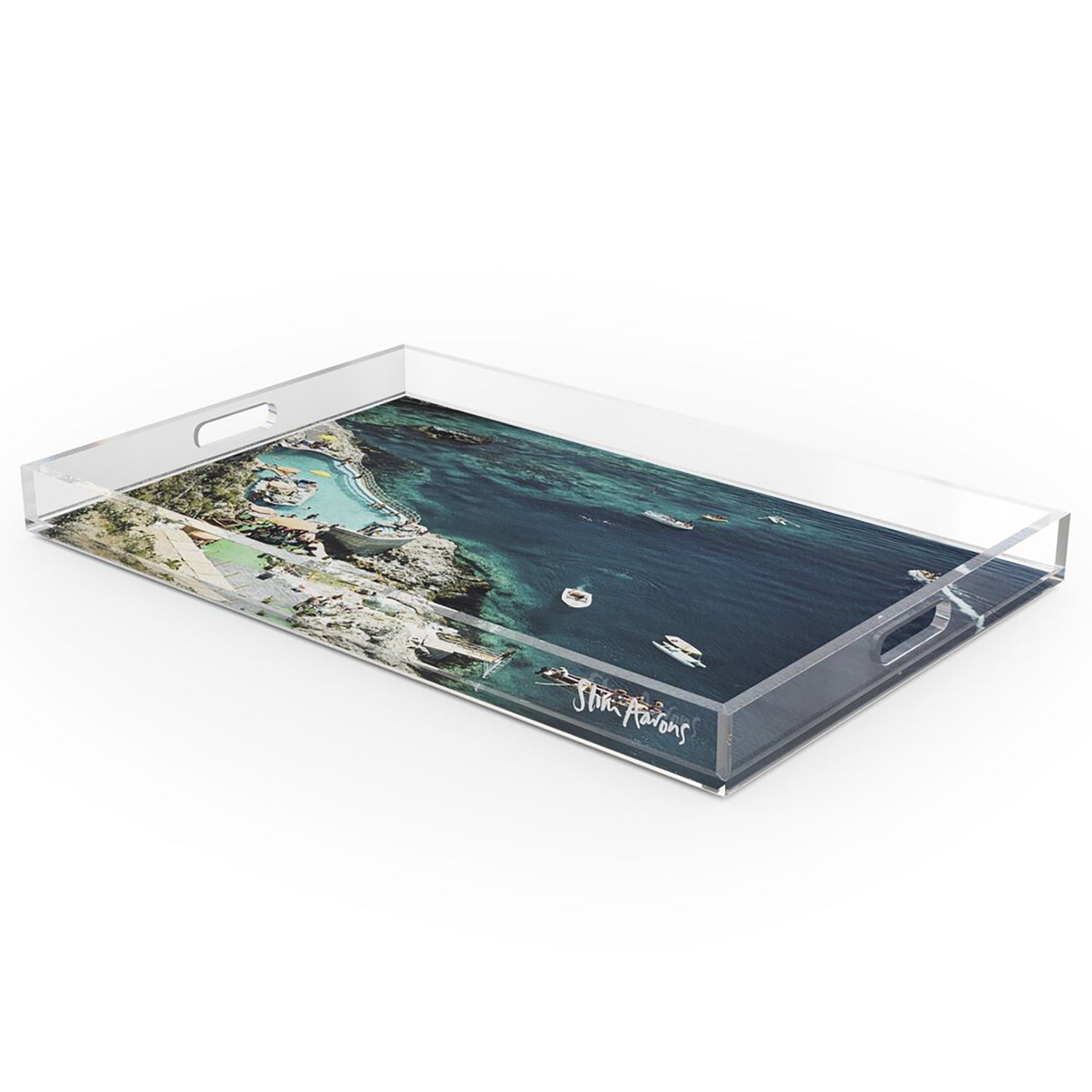 Four Hands x Slim Aarons Hotel Taormina Tray