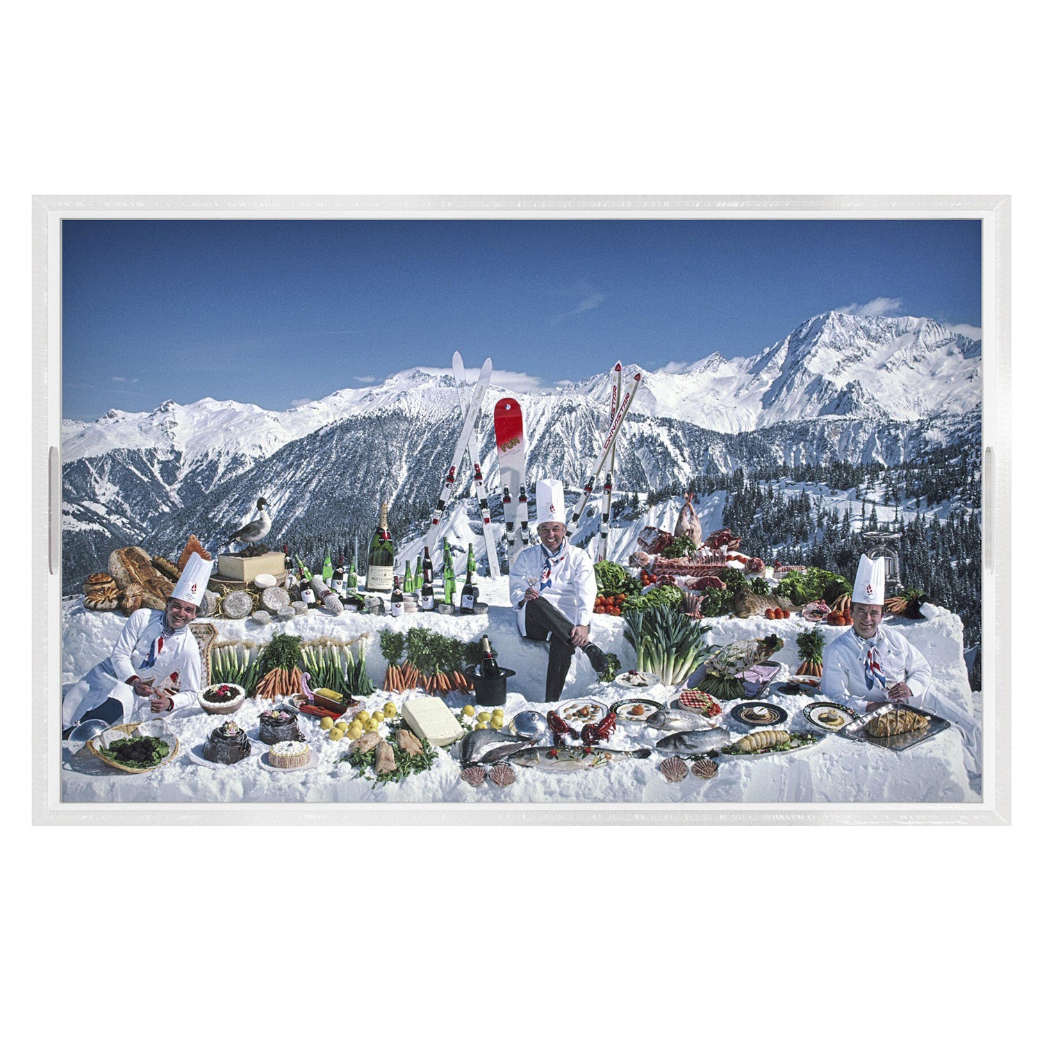 Four Hands x Slim Aarons Culinary Heights Tray
