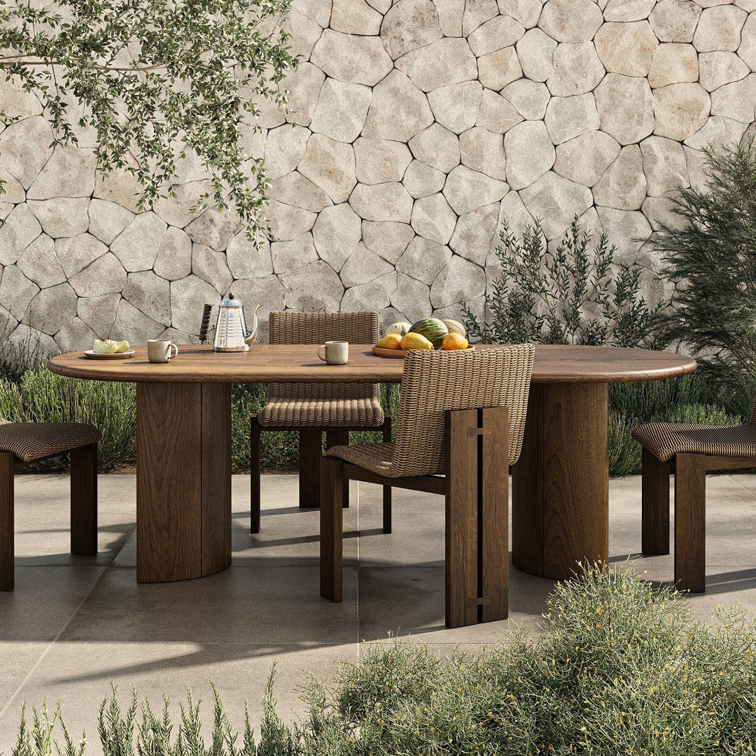 Four Hands Paden Outdoor Dining Table