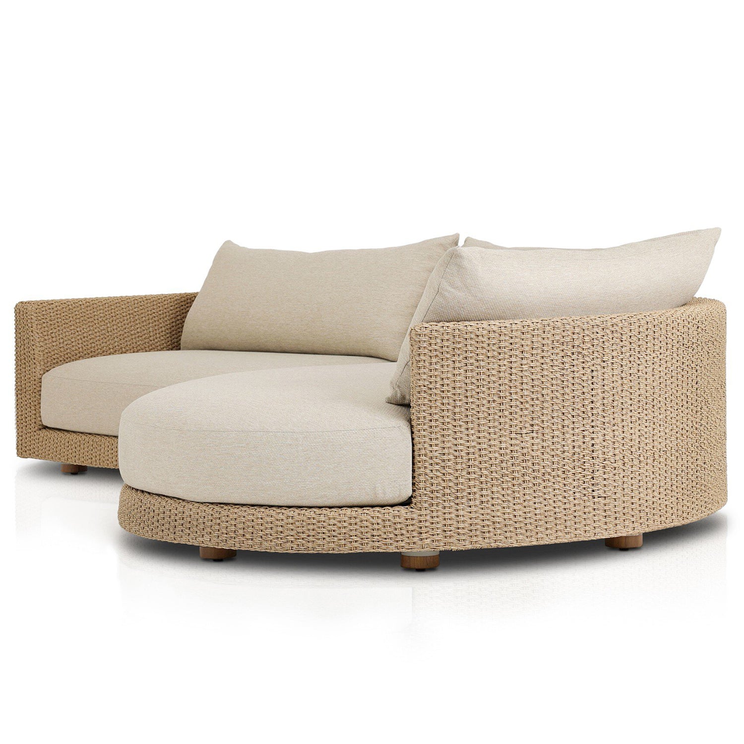Four Hands Sylvan Outdoor Sectional with Chaise