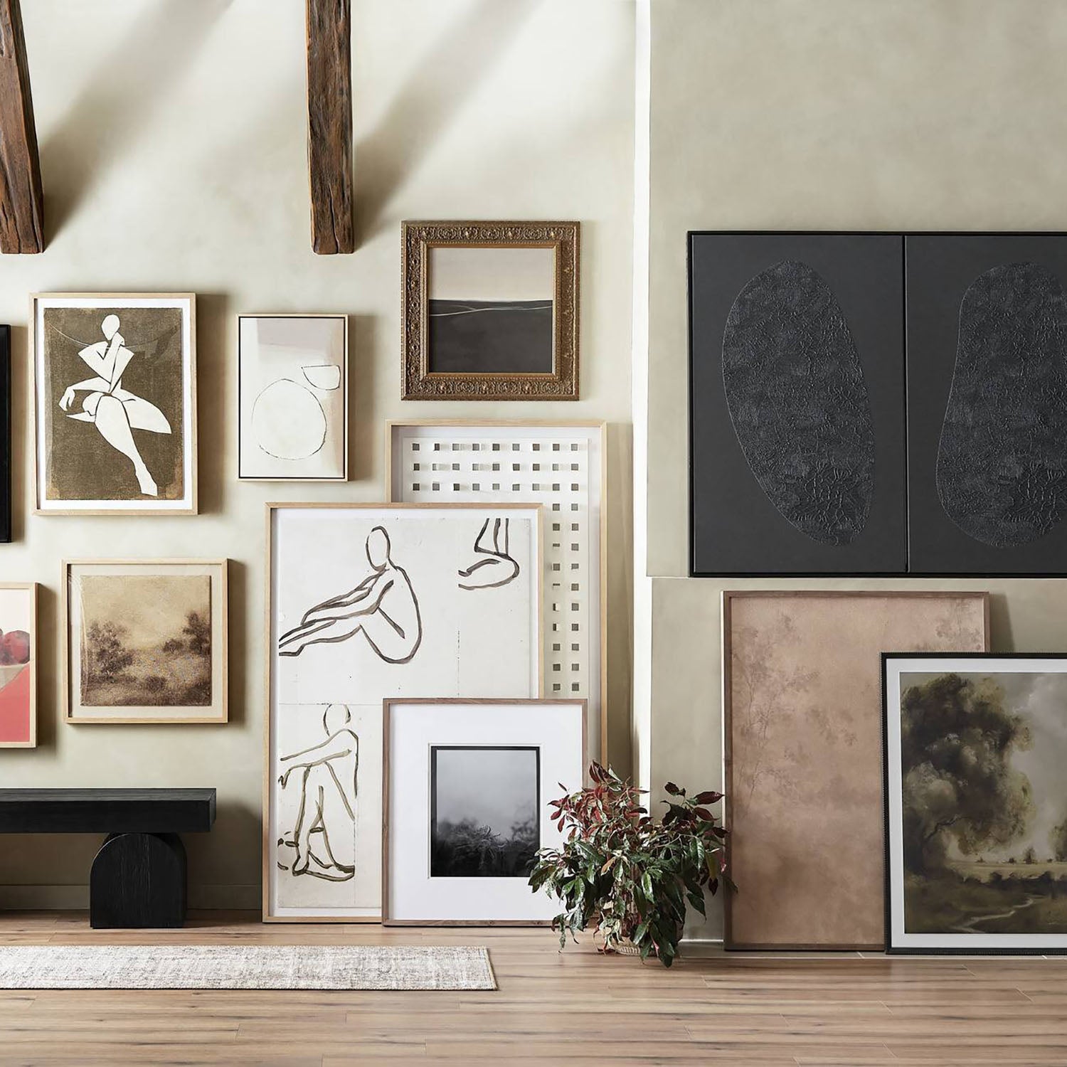 Four Hands Meet Me There #8 Framed Artwork