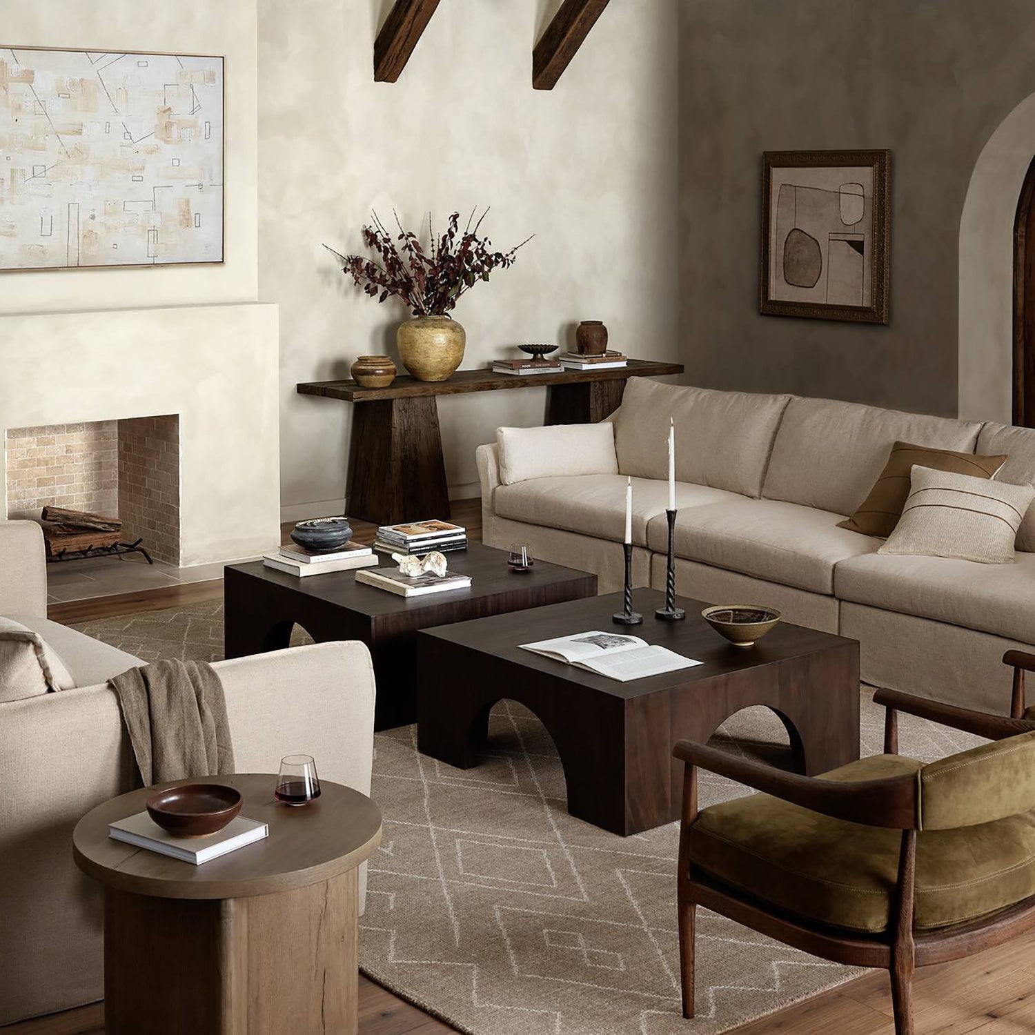 Four Hands Untitled 003 Framed Artwork