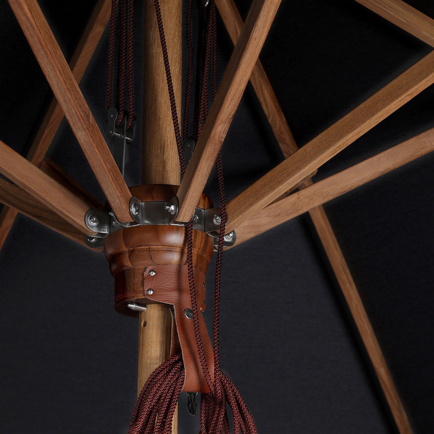 Four Hands Baska Outdoor Round Umbrella