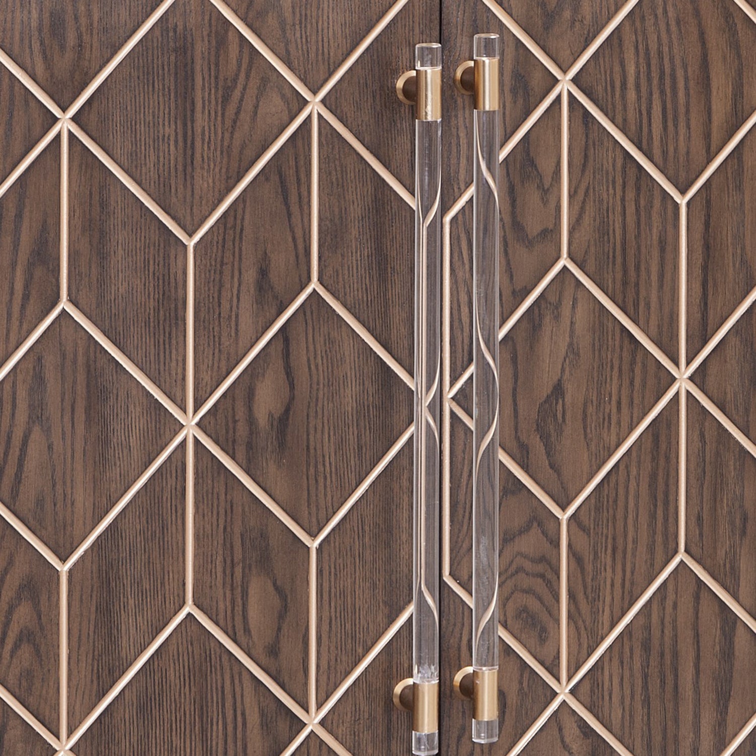 Bassett Mirror Perrine Brown Oak Server