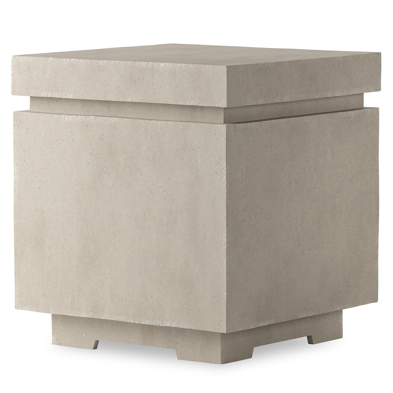 Four Hands Posen Outdoor Square Propane Enclosure Table