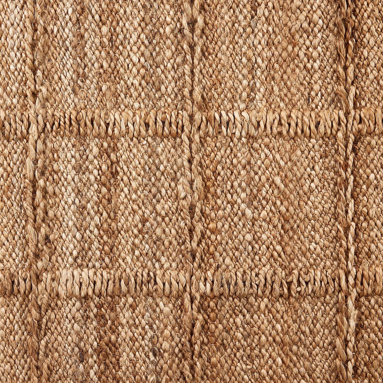 Four Hands Grid Jute Area Rug - Final Sale