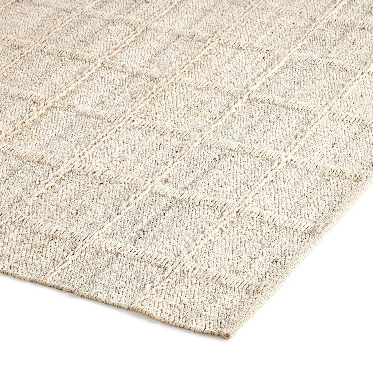 Four Hands Grid Jute Area Rug - Final Sale