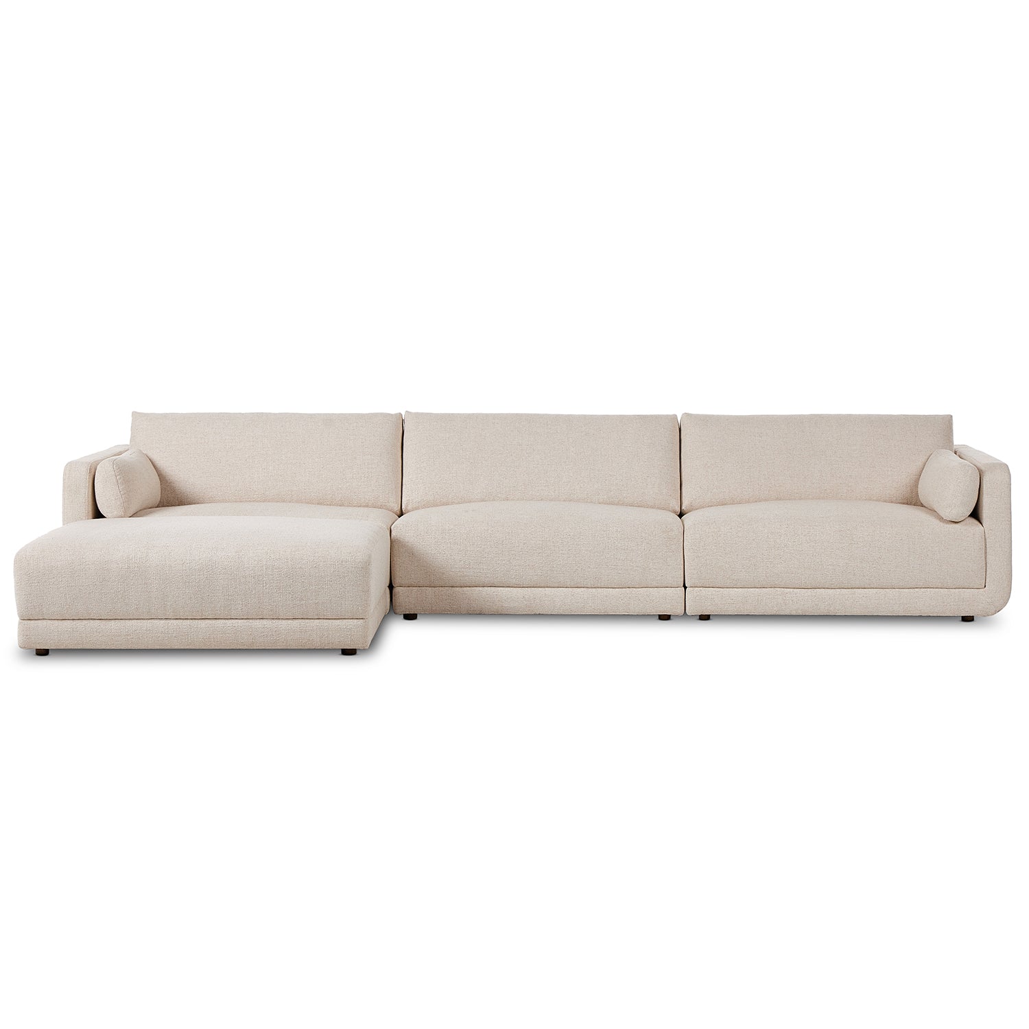 Four Hands Tolans 3 Piece Sectional with Ottoman