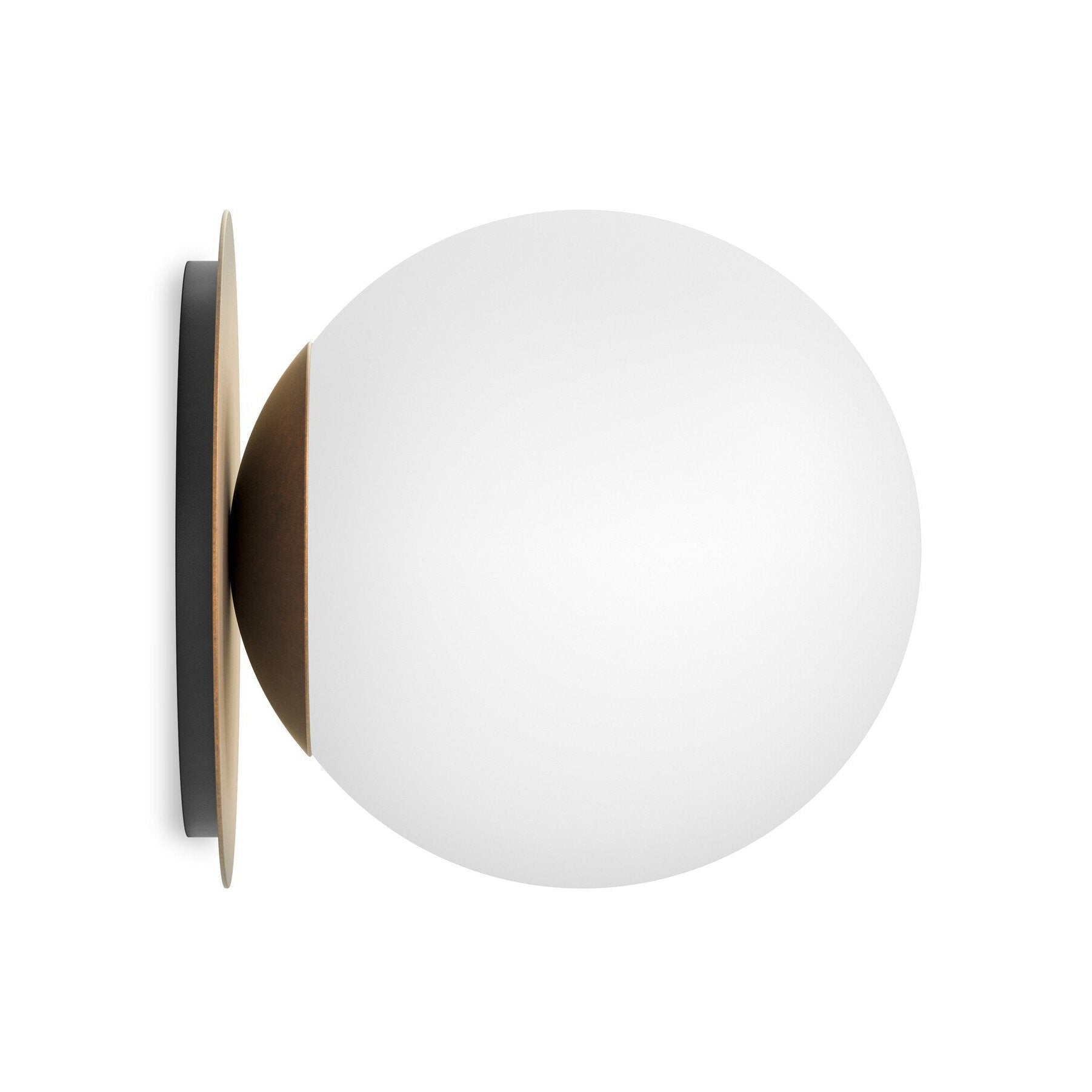 Four Hands Pulsar Heritage Bronze Brass Wall Sconce side view