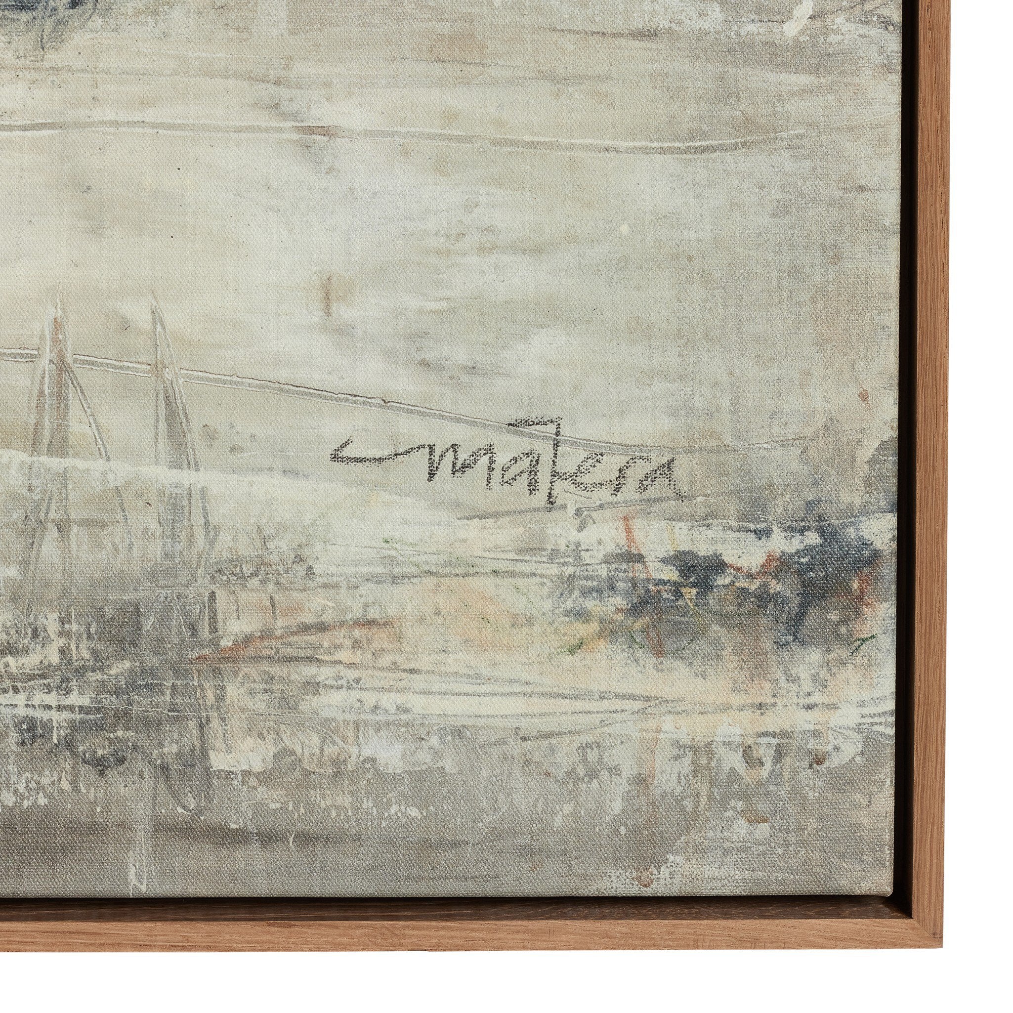 Four Hands x Matera Vista Diptych Framed Art Set of 2 — hardware and joinery