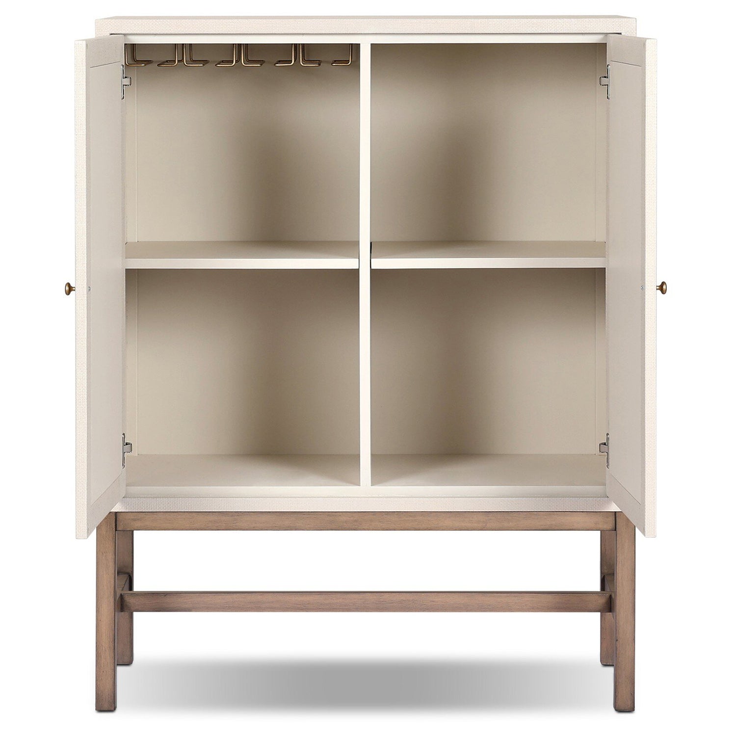 Four Hands Fiona Ivory Bar Cabinet