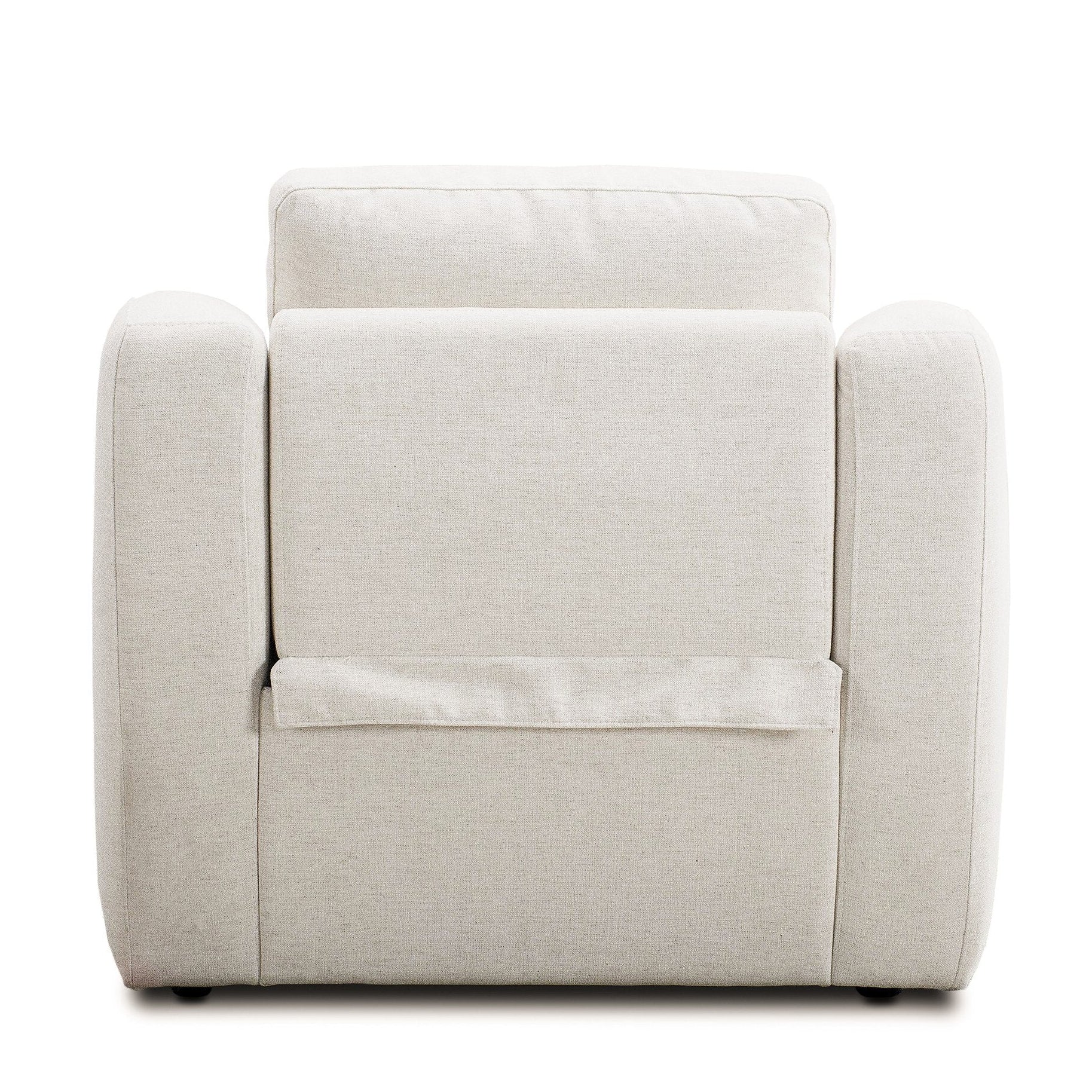 Four Hands Crawford Crypton Nomad Snow Power Recliner back view