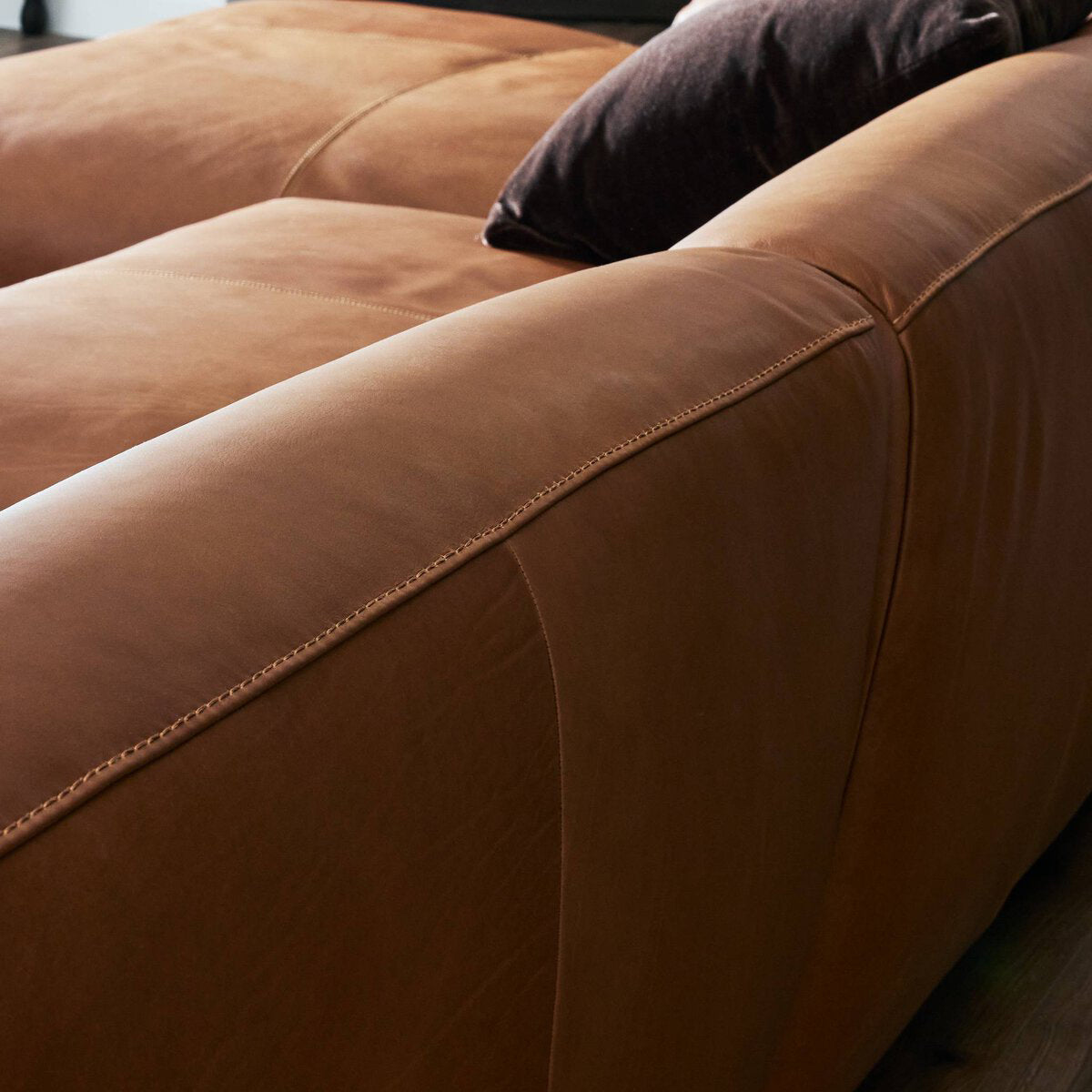 Four Hands Saldana 4 Piece Double Chaise Sectional Sofa - Final Sale