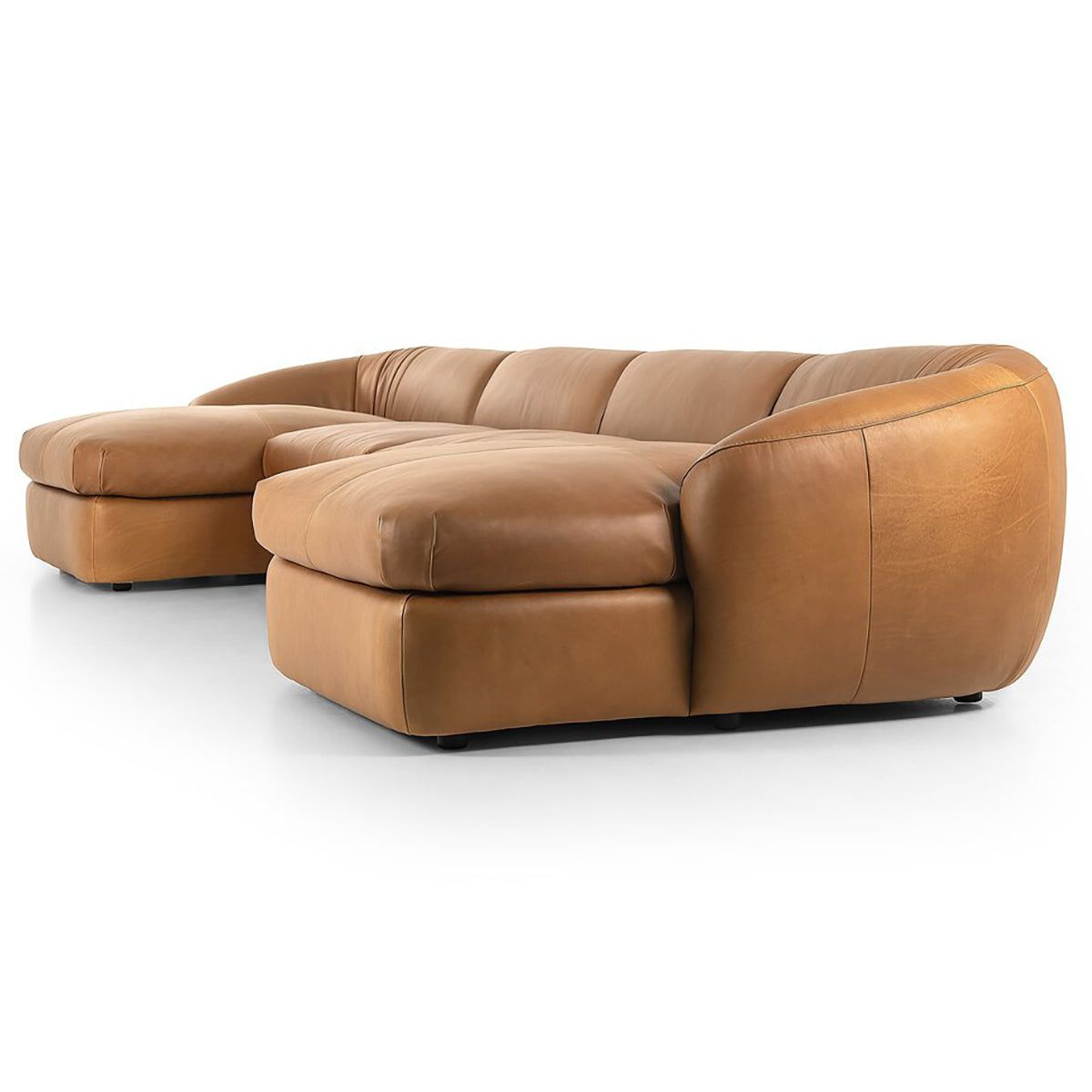 Four Hands Saldana 4 Piece Double Chaise Sectional Sofa - Final Sale