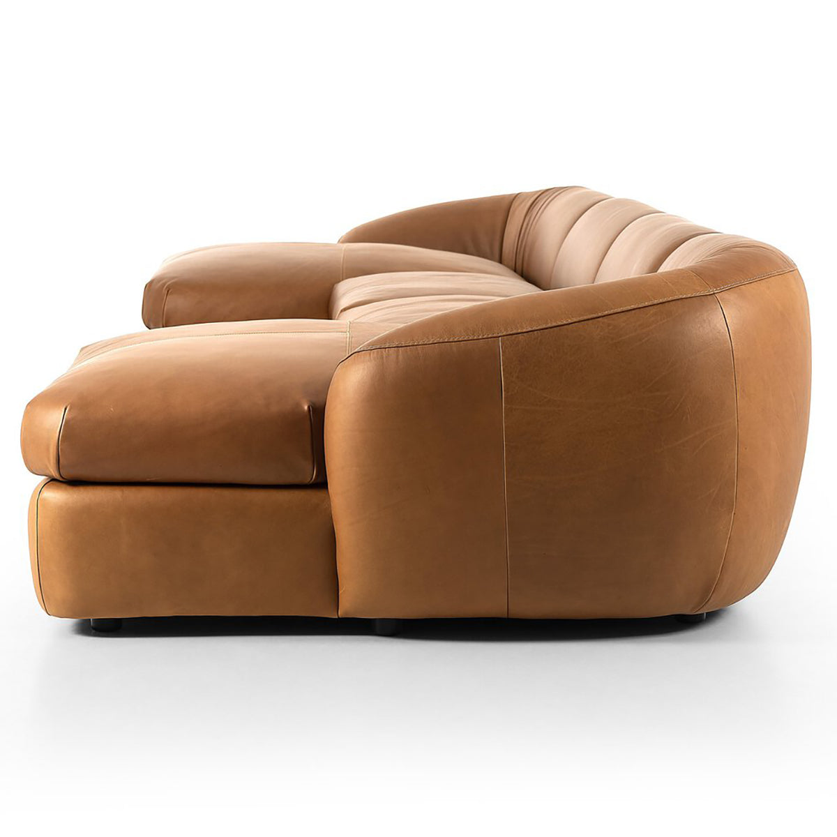 Four Hands Saldana 4 Piece Double Chaise Sectional Sofa - Final Sale